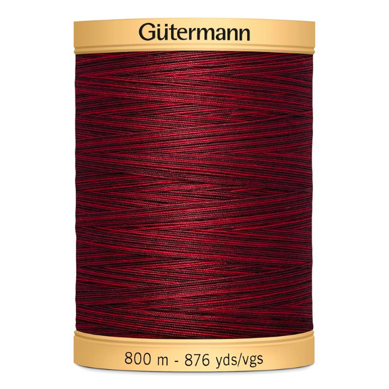 Variegated Thread - 100% Cotton - 800m - Gutermann - Image 4