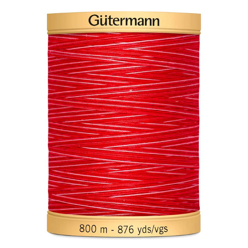 Variegated Thread - 100% Cotton - 800m - Gutermann - Image 6