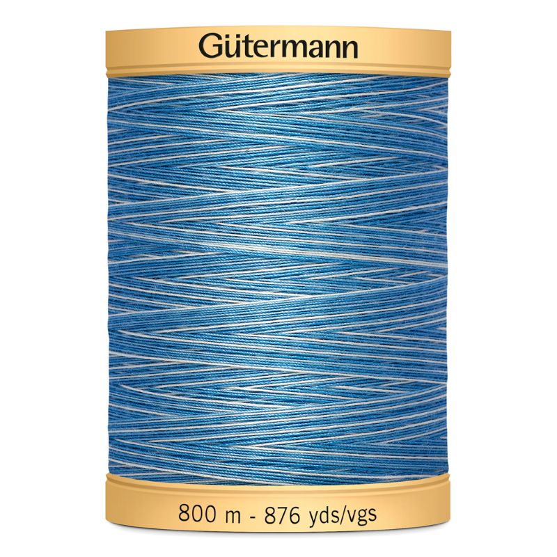 Variegated Thread - 100% Cotton - 800m - Gutermann - Image 8
