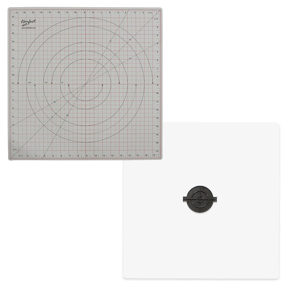 360° Rotating Cutting Mat - 18″ x 18″ (45.7 x 45.7cm) - Komfort Kut - Image 3