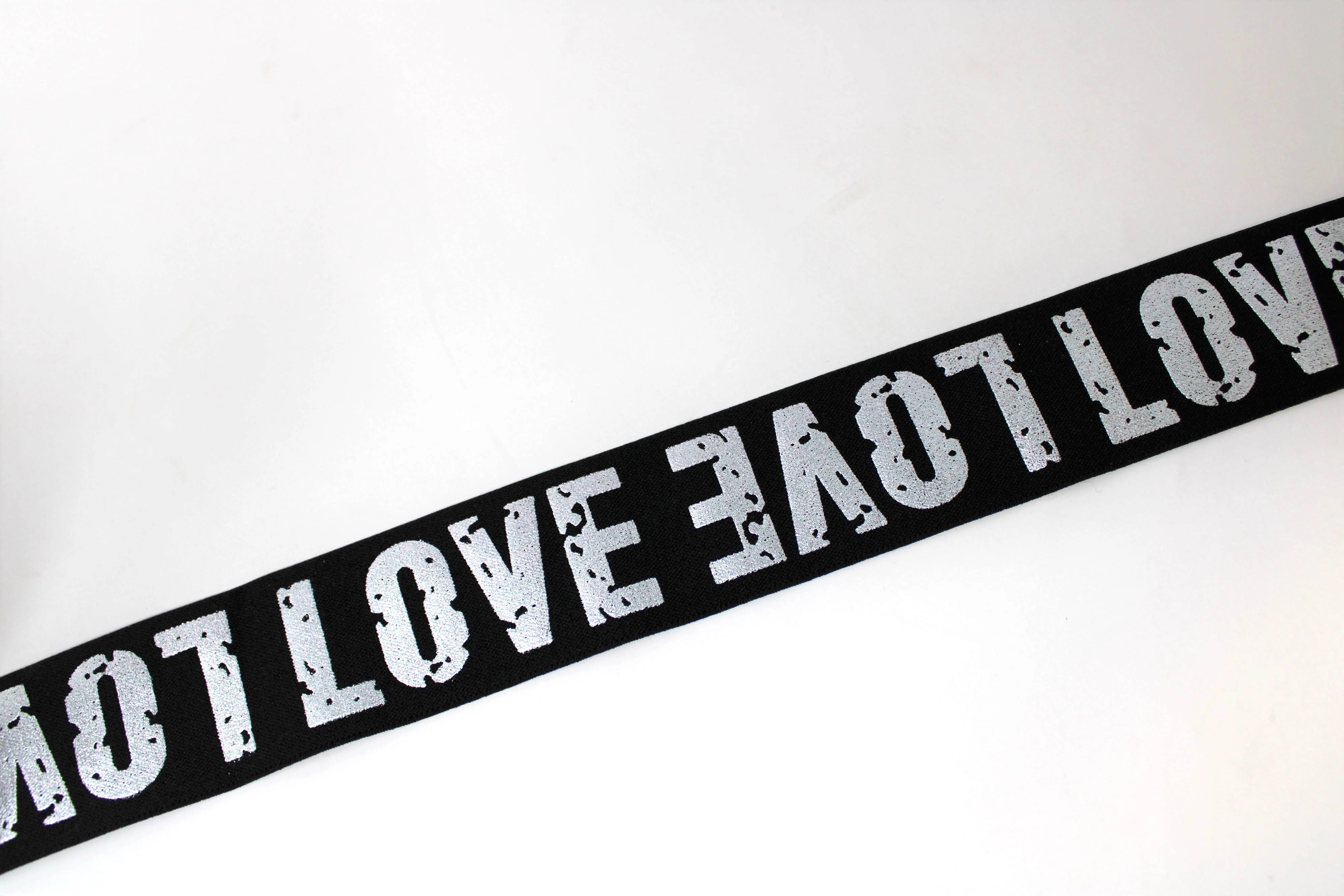Love Elastic - 40mm - 60% Polyamide 25% Latex 15% Polyester - Image 3