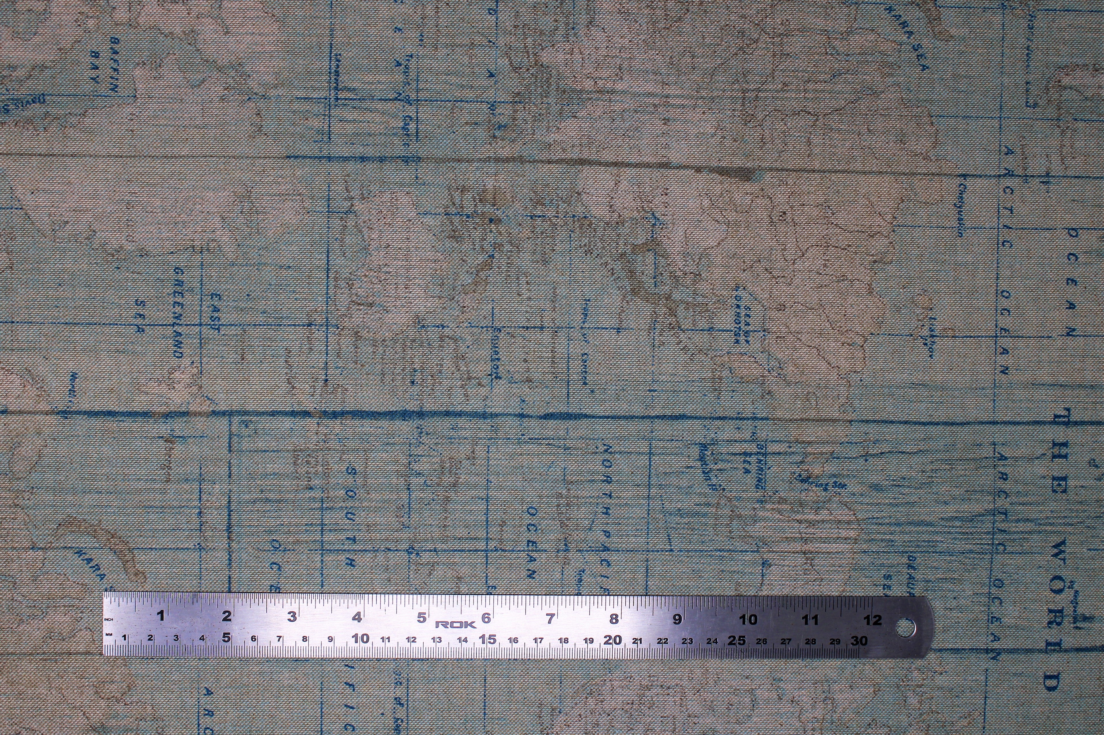 Map - 55" - 80% Cotton, 20% Polyester - Image 2