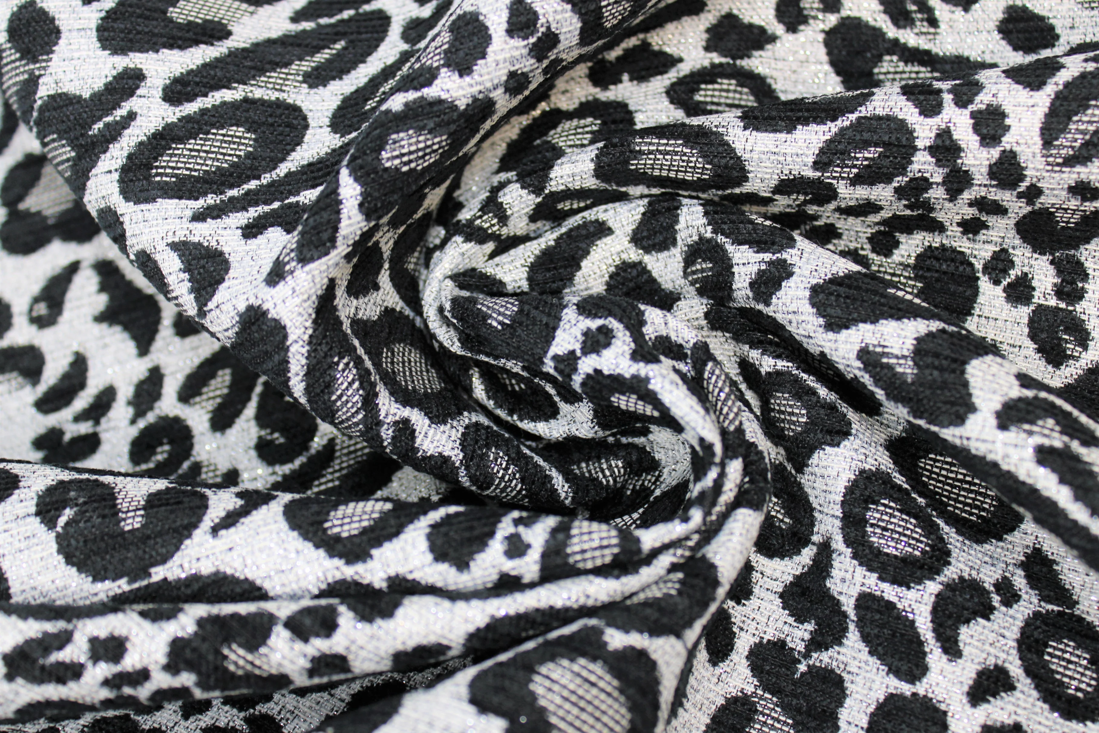 Leopard Skin Upholstery - 55" - Poly/Cotton Blend - Image 3