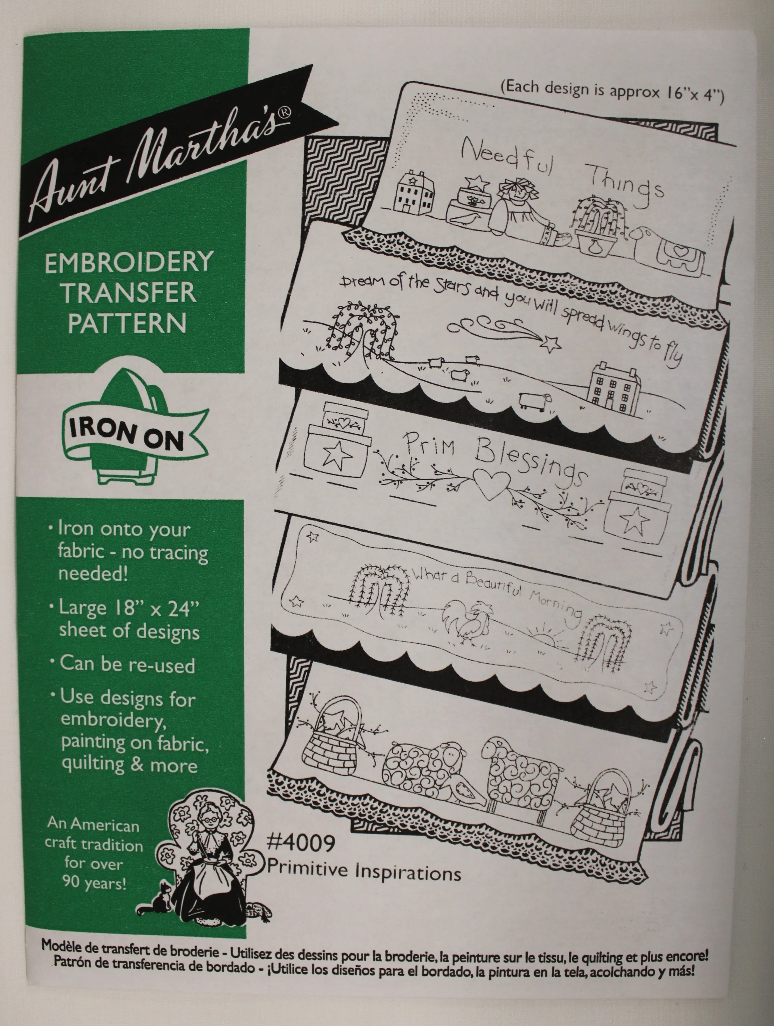 Aunt Martha's Hot Iron Transfers - Pillowcases & Monograms - Image 13