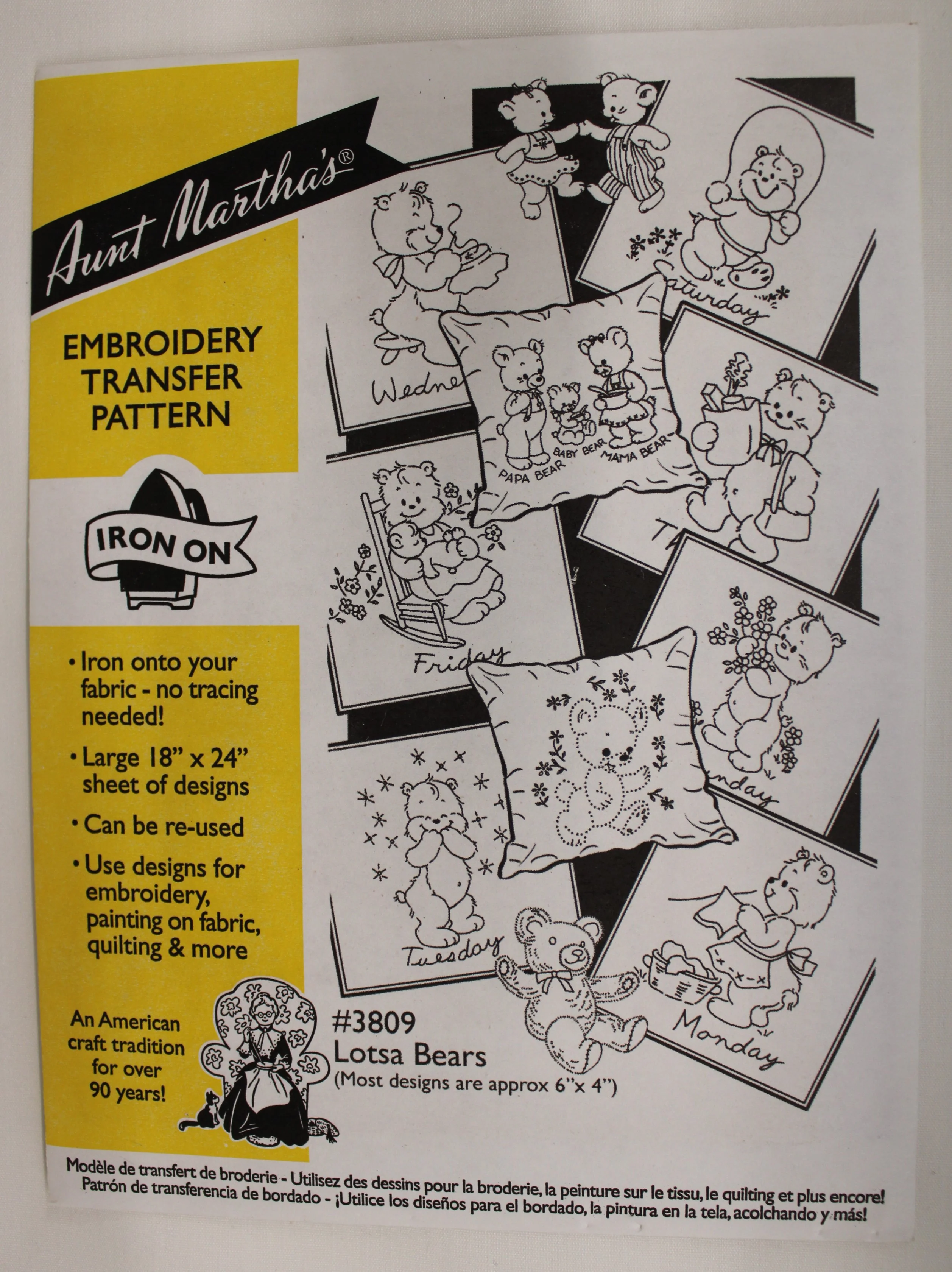 Aunt Martha's Hot Iron Transfers - Traditional & Vintage - Image 3
