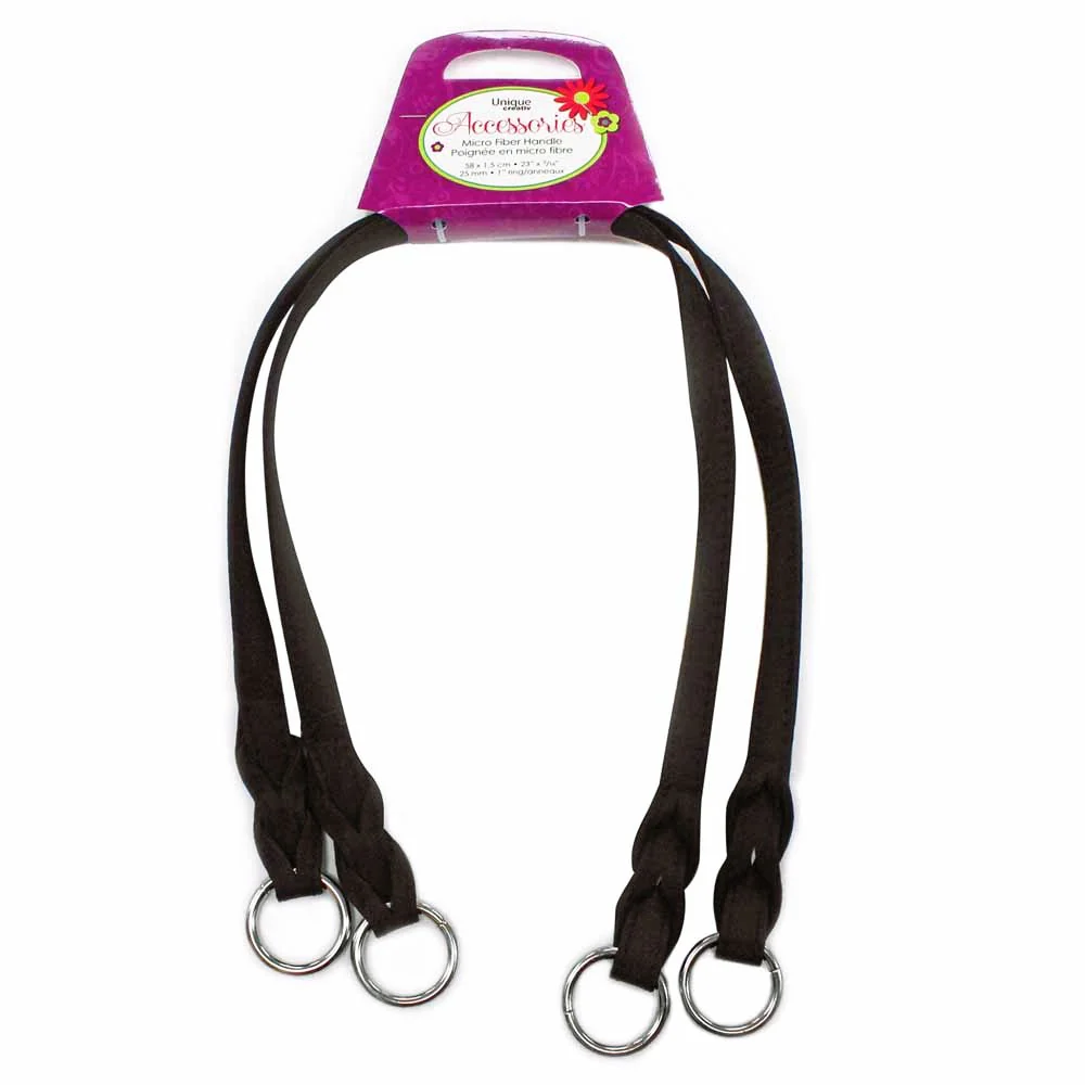 Bag Handles Accessories Micro Fiber - Brown