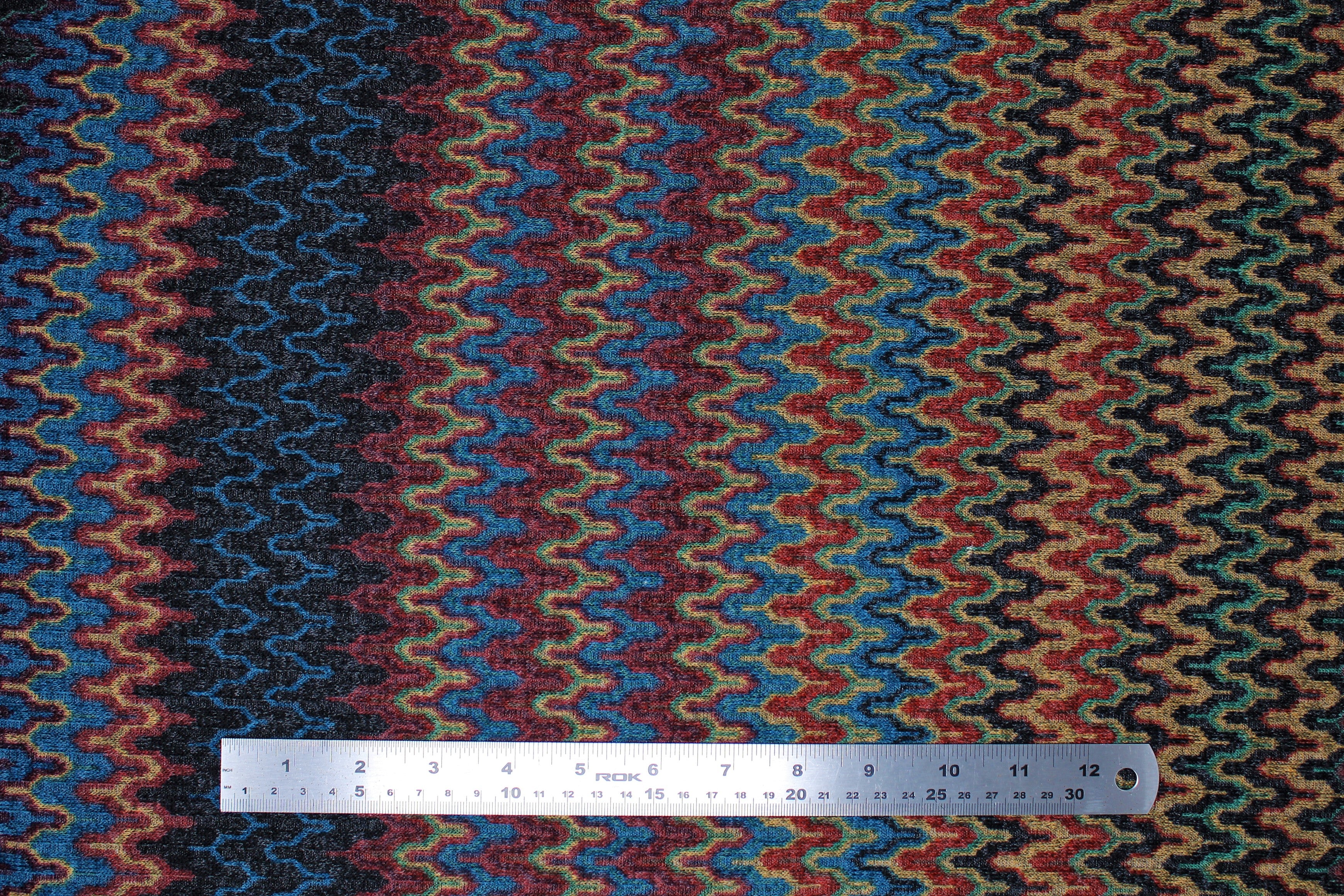 Stretch Terracotta - 60" - 85% Polyester, 12% Rayon, 3% Spandex - Image 2