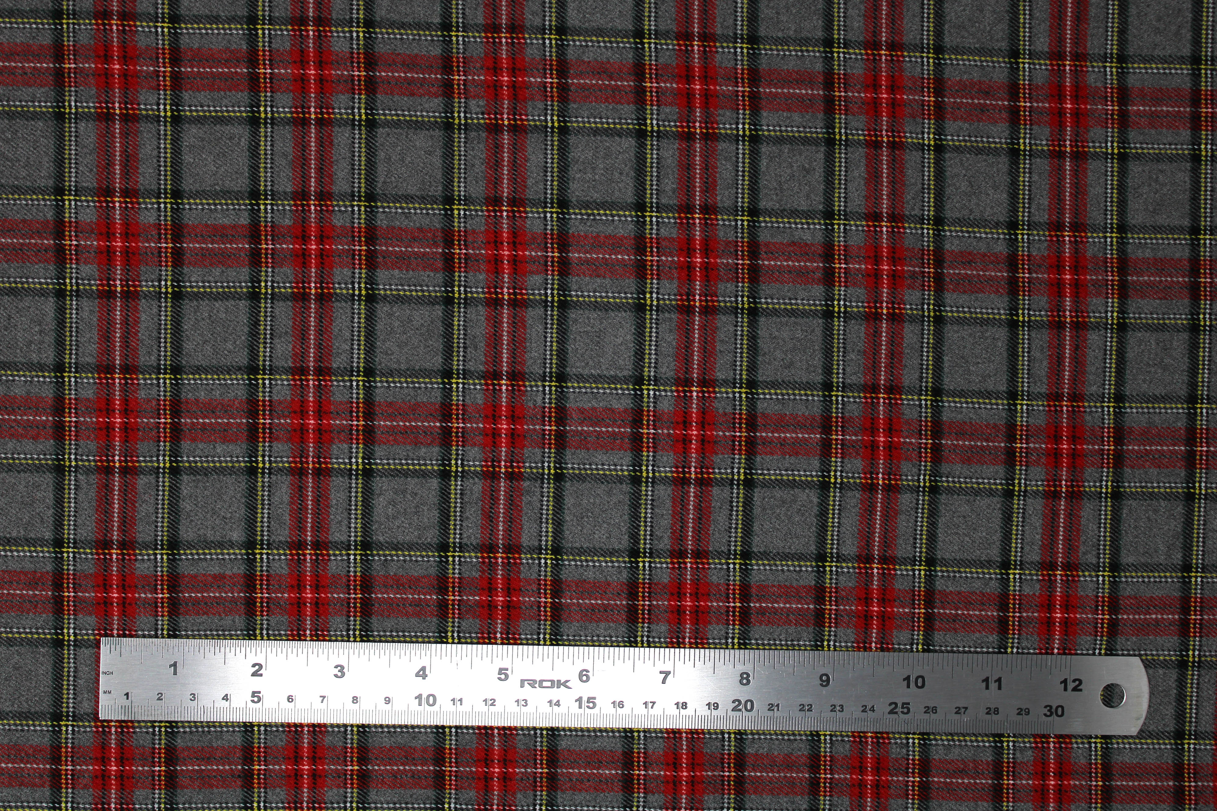 Tartan Plaid - 60" - 83% Polyester 15% Rayon 2% Spandex - Image 4