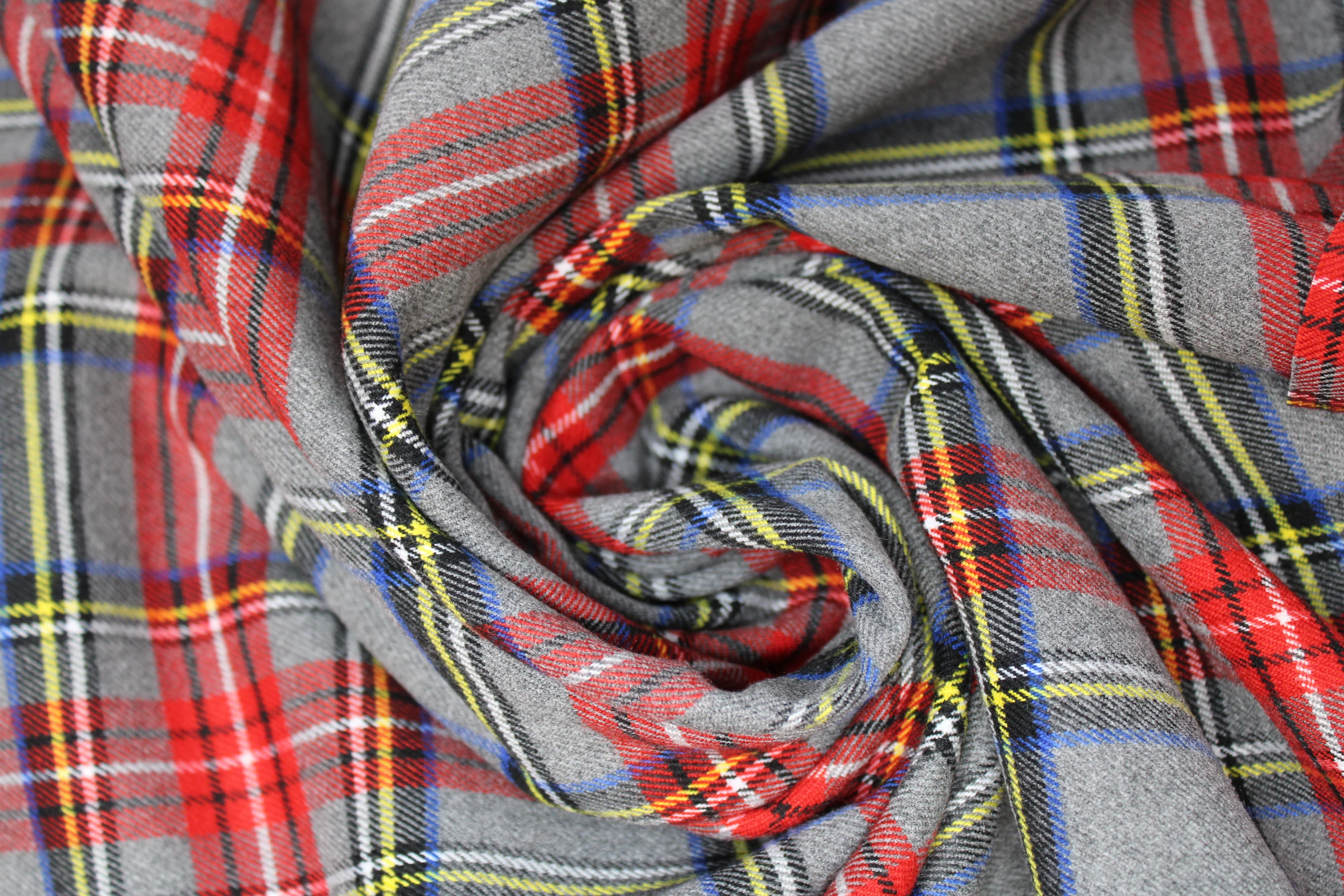 Tartan Plaid - 60" - 83% Polyester 15% Rayon 2% Spandex - Image 7