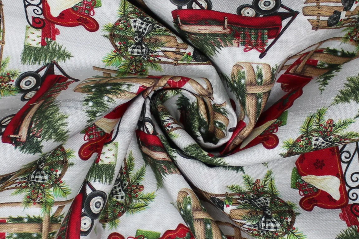 It's Christmas Time - 45" - 100% cotton - Image 4