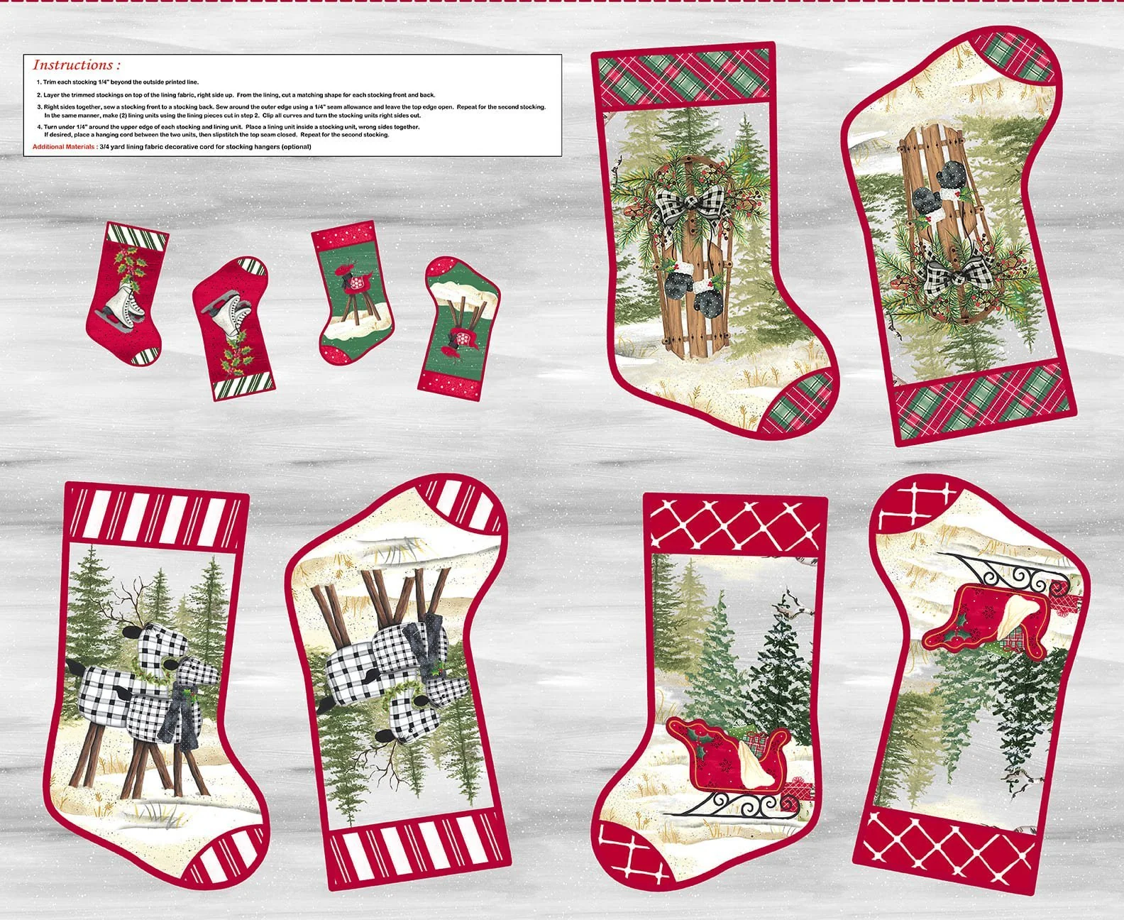 It's Christmas Time - 45" - 100% cotton - Image 8