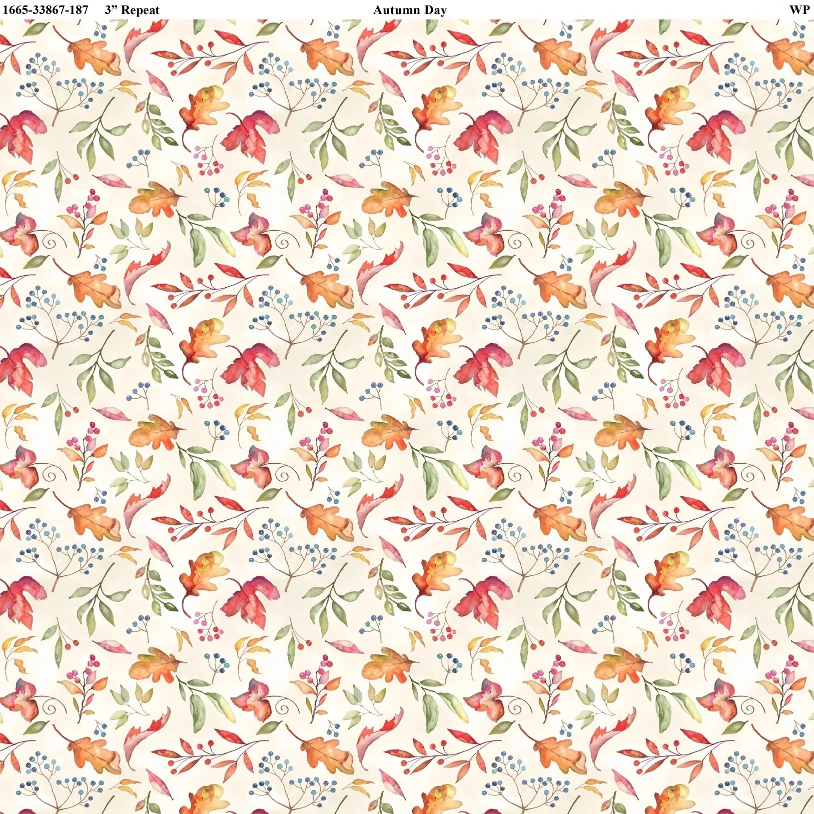 Autumn Day - 42" - 100% Cotton - Image 4