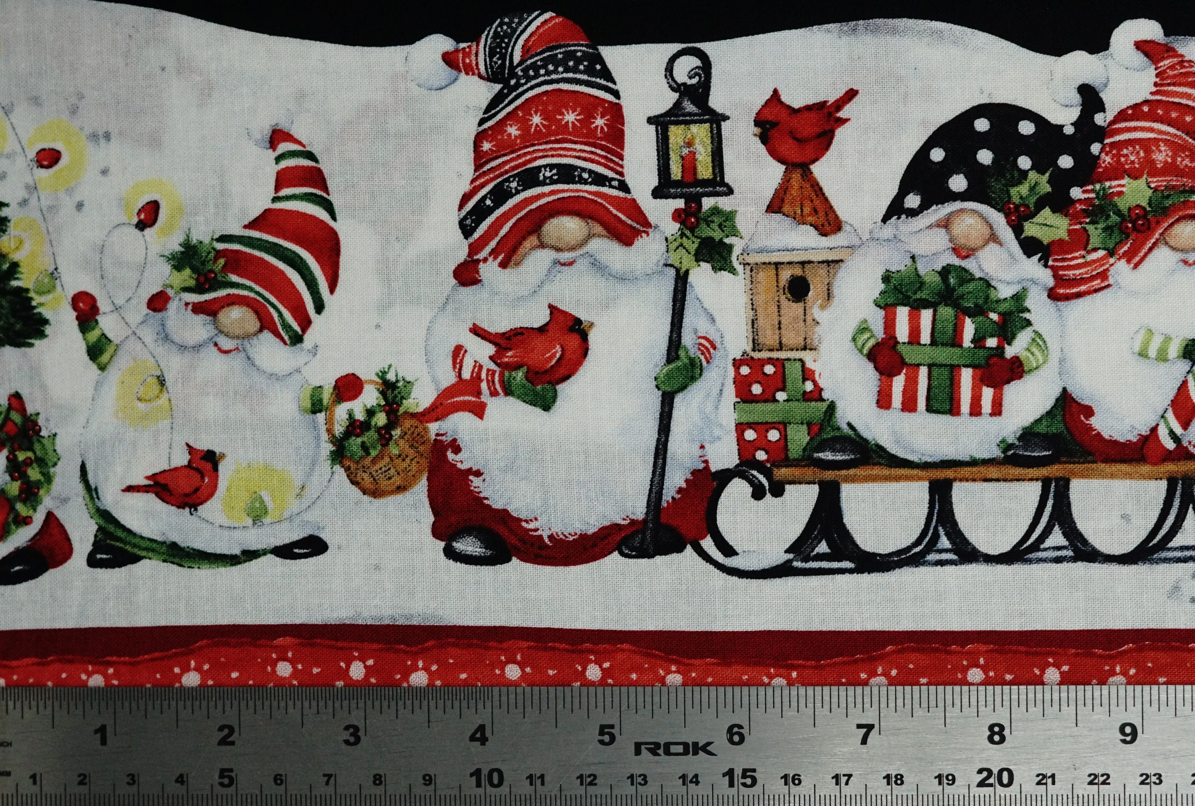 Baby, It's Gnomes Outside - 44/45" - 100% Cotton - Image 3