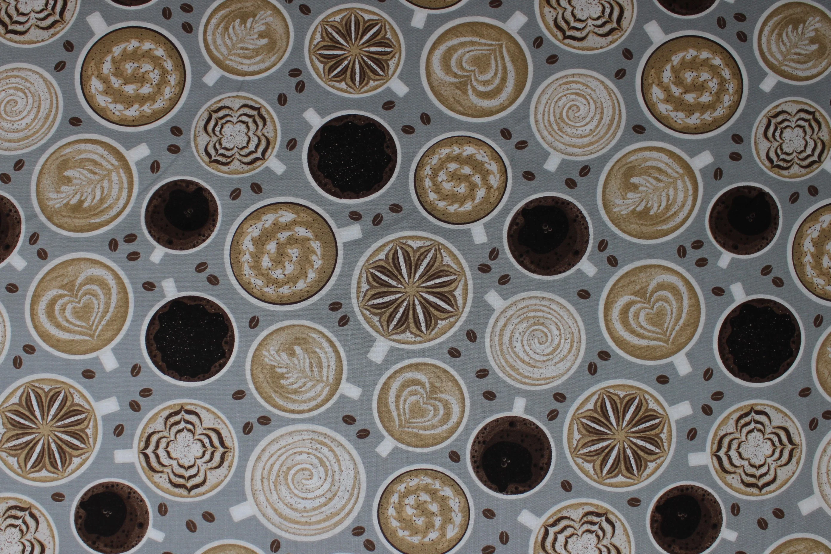 Coffee Life - 45" - 100% cotton - Image 4