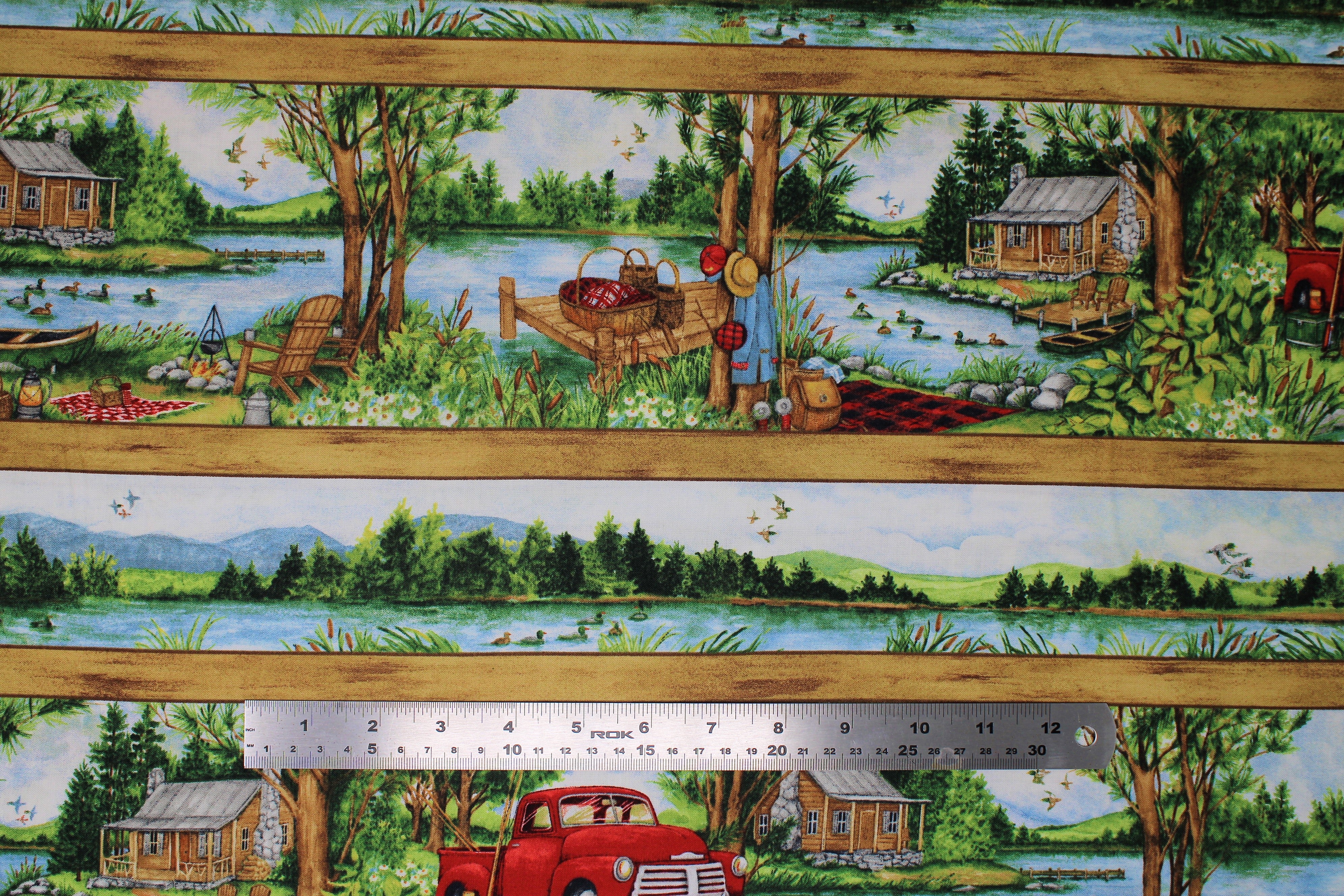 Down by the Lake - 45" - 100% Cotton - Image 3