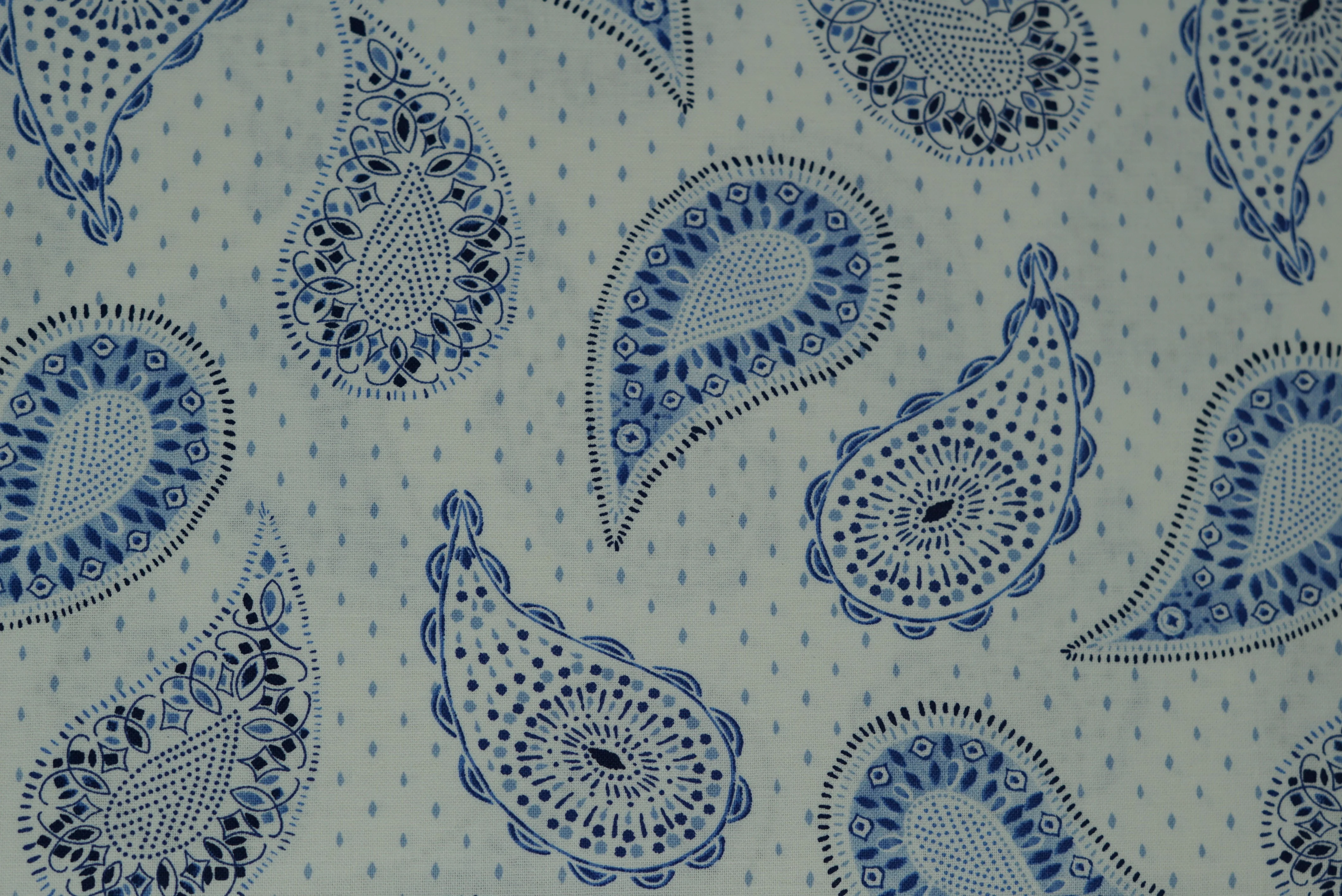 Indigo Splash - 44/45" - 100% Cotton - Image 11