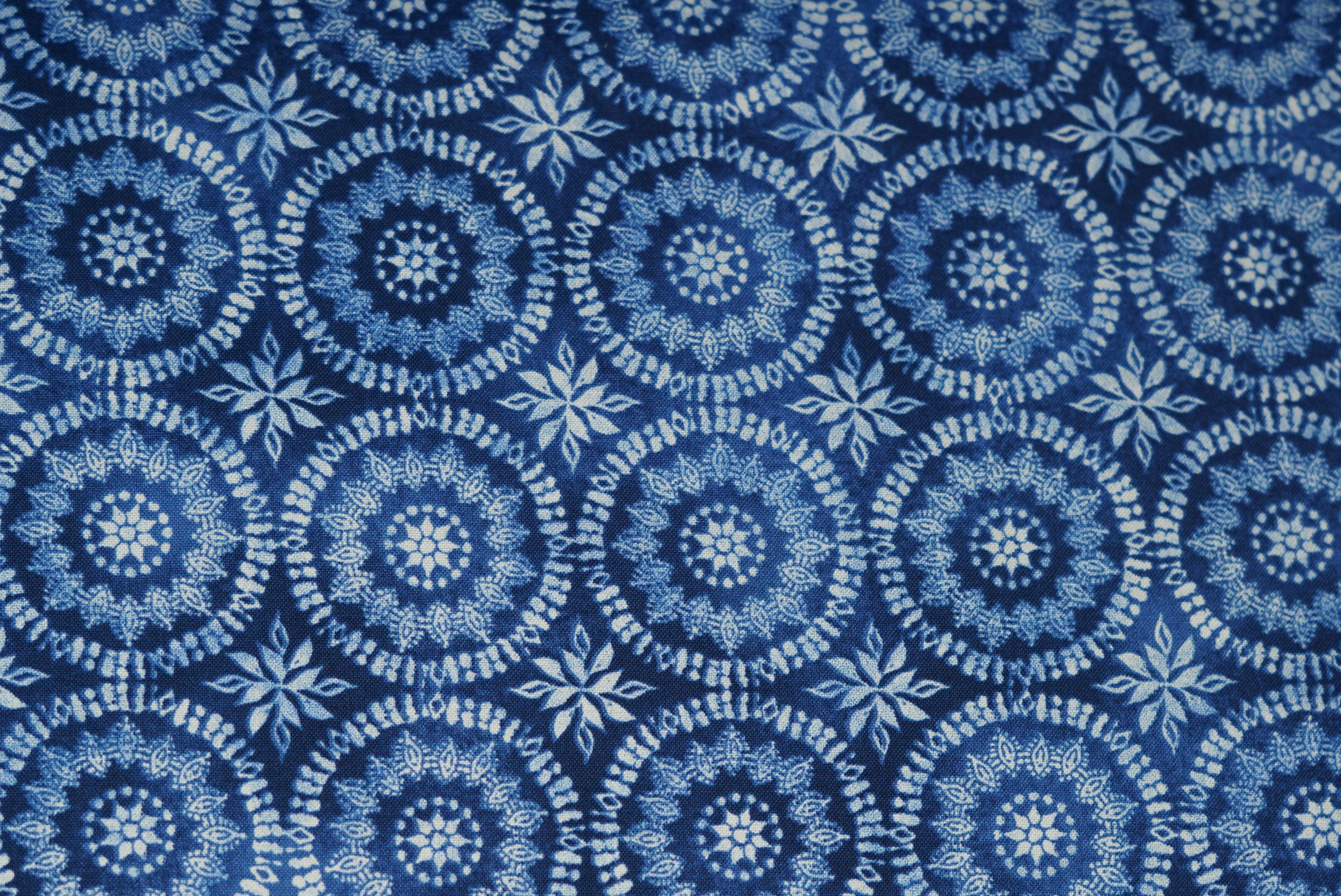 Indigo Splash - 44/45" - 100% Cotton - Image 2
