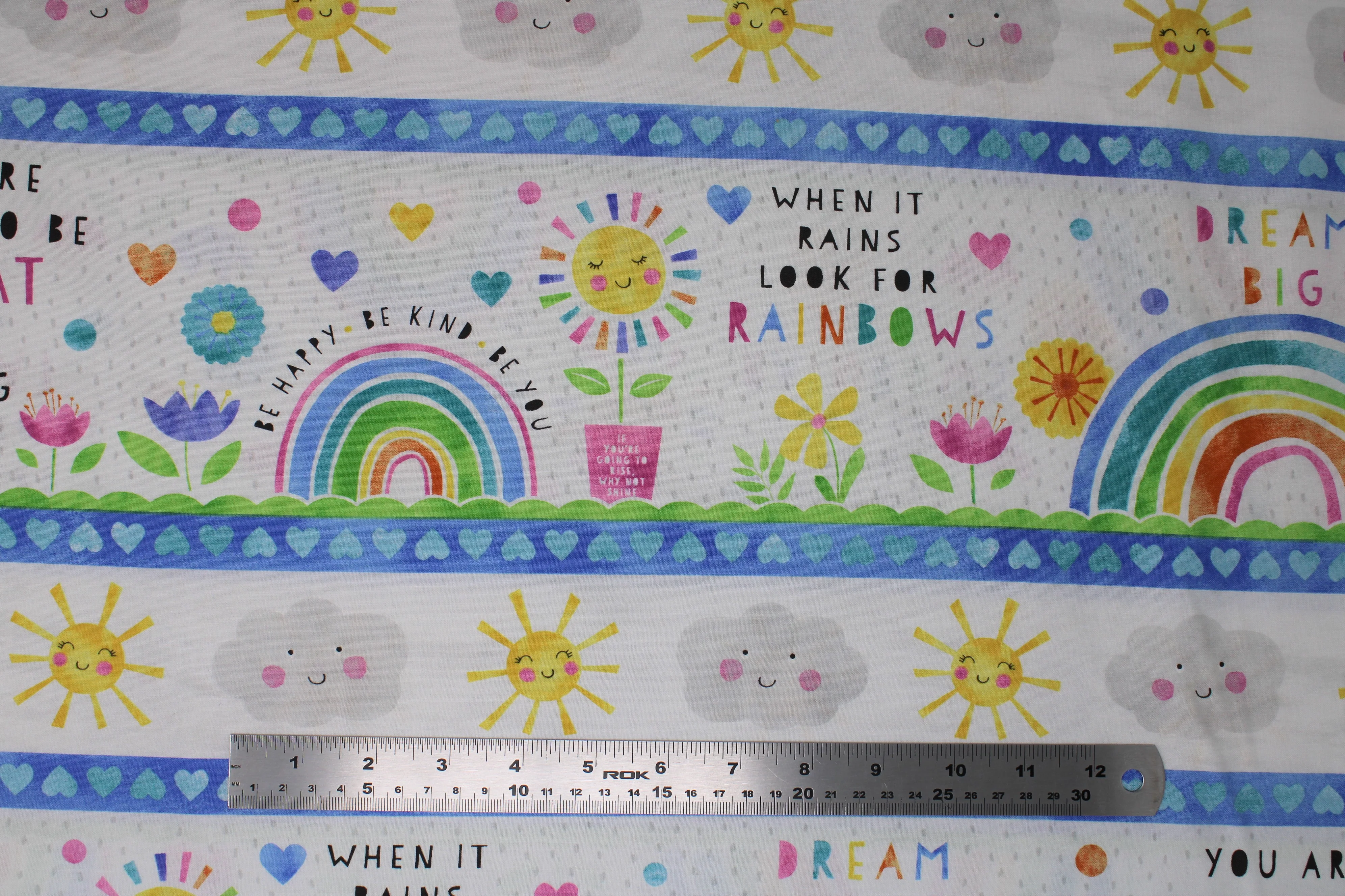 Raindrops & Sunshine - 44/45" - 100% Cotton - Anne Rowan - Image 4