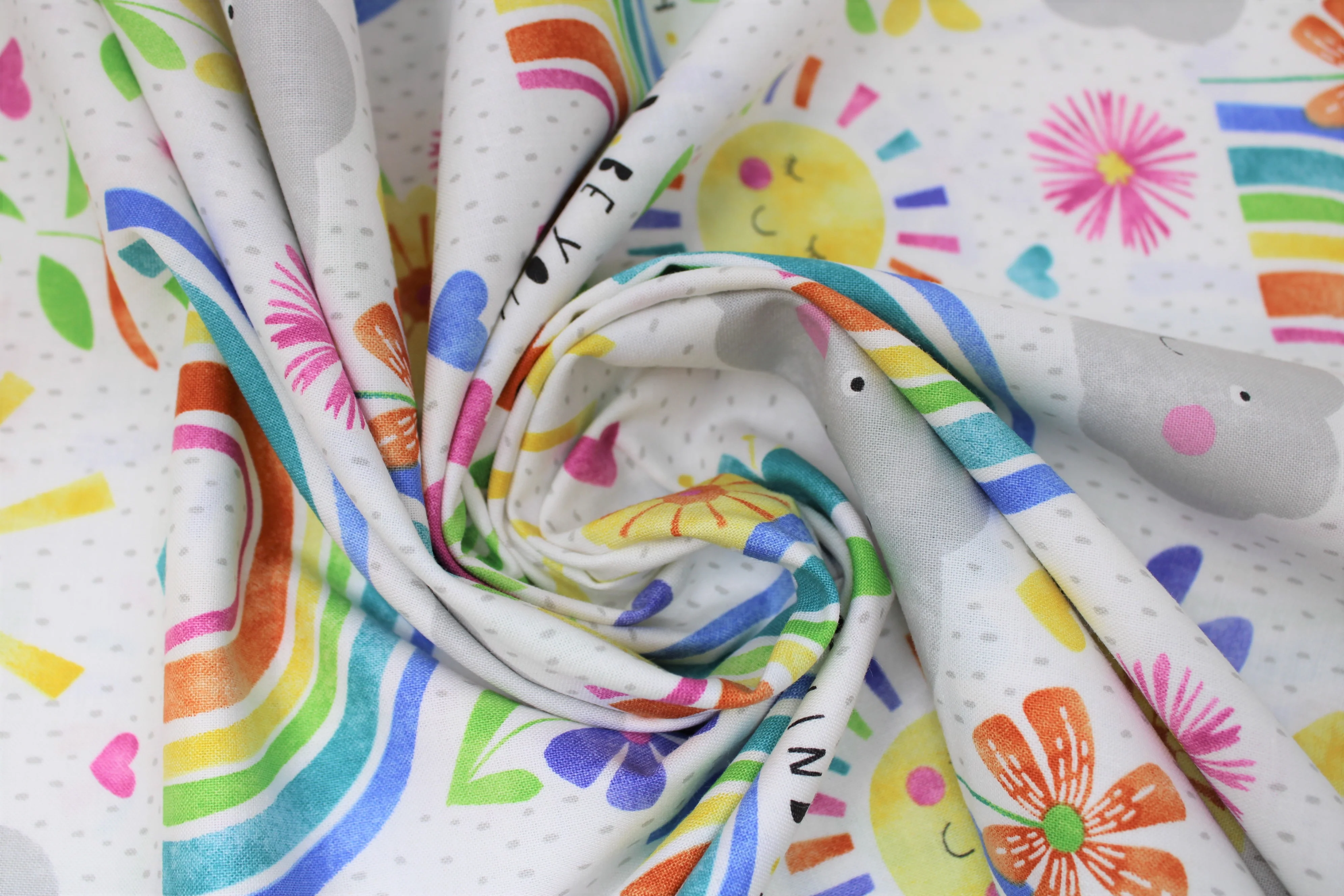 Raindrops & Sunshine - 44/45" - 100% Cotton - Anne Rowan - Image 7
