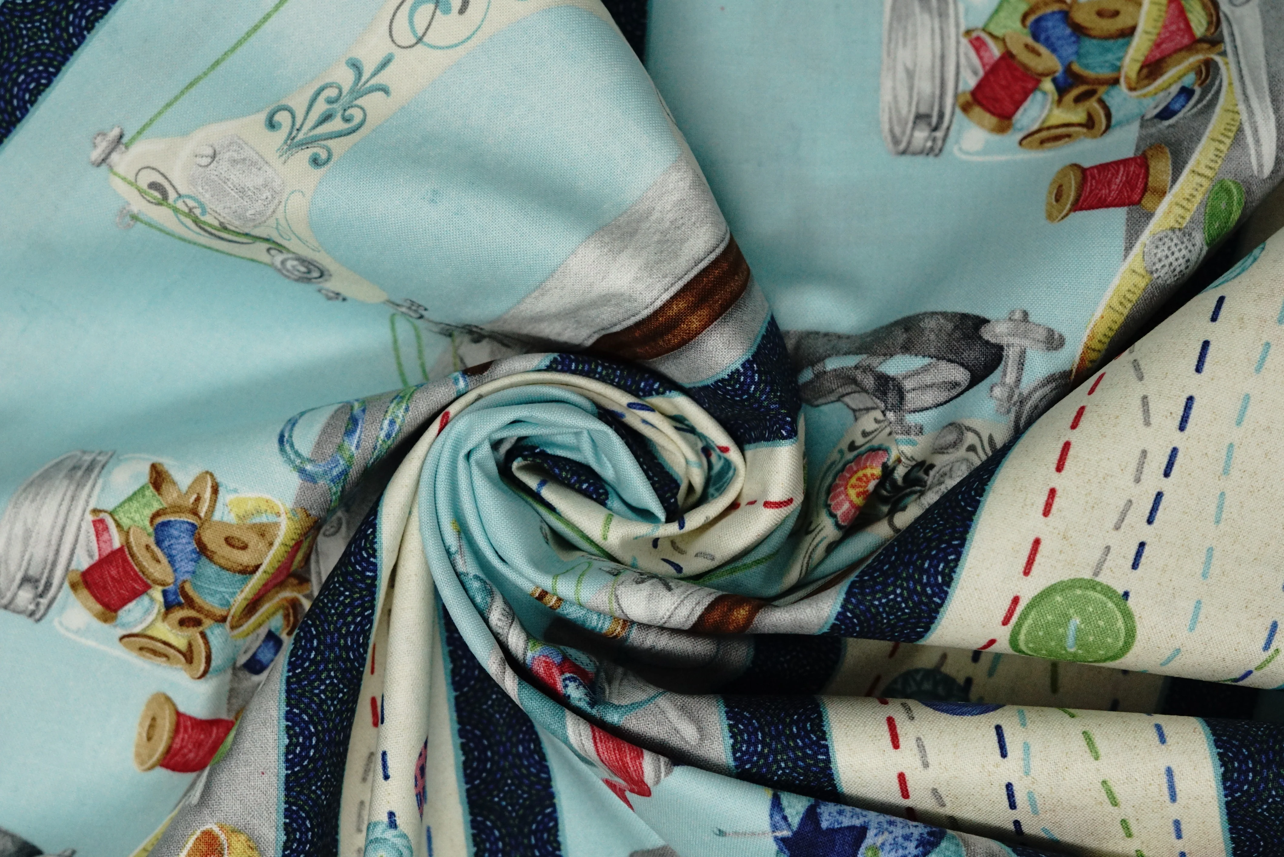 Sew Little Time - 44/45" - 100% Cotton - Image 4