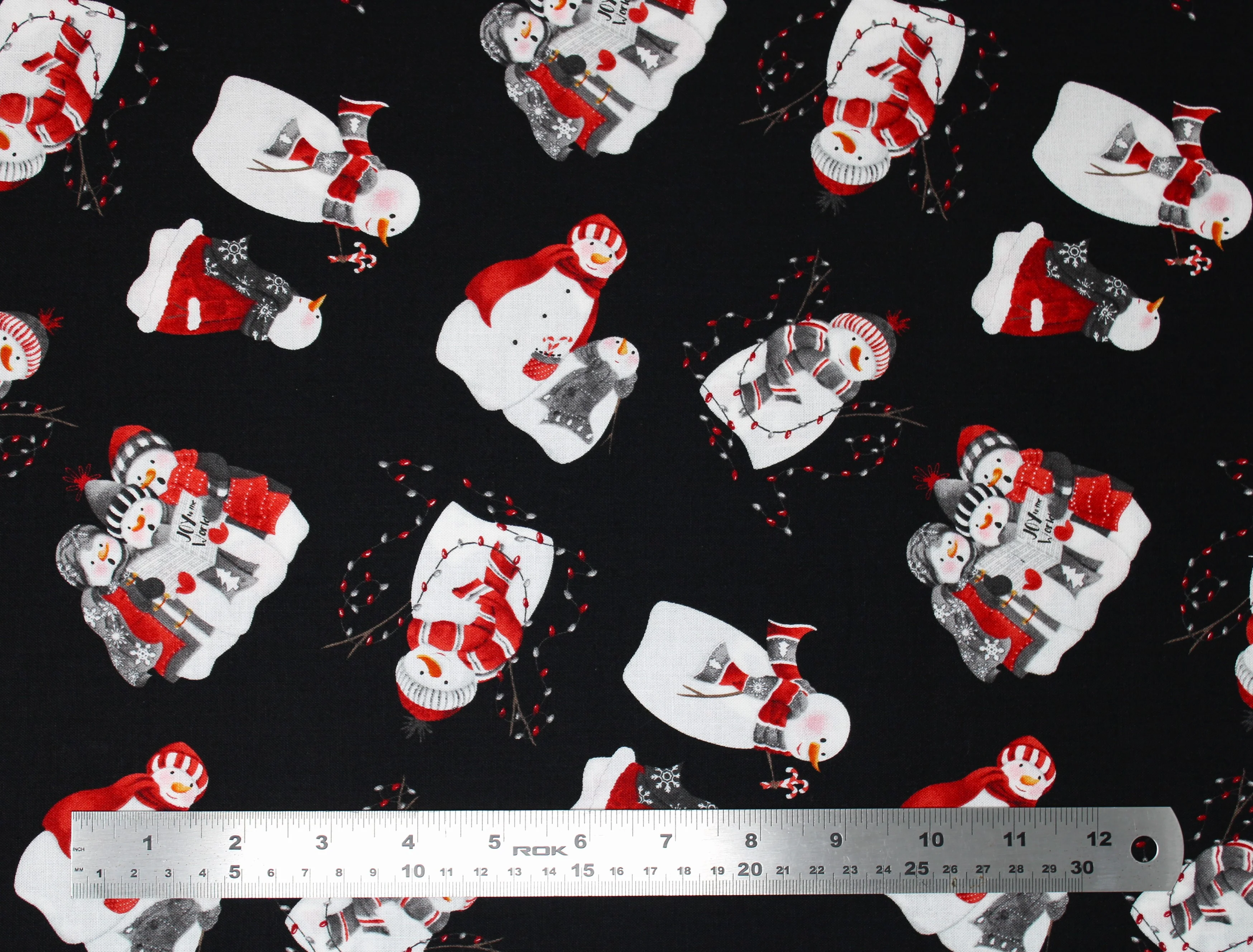 Snowy Tidings - 45" - 100% cotton - Image 6