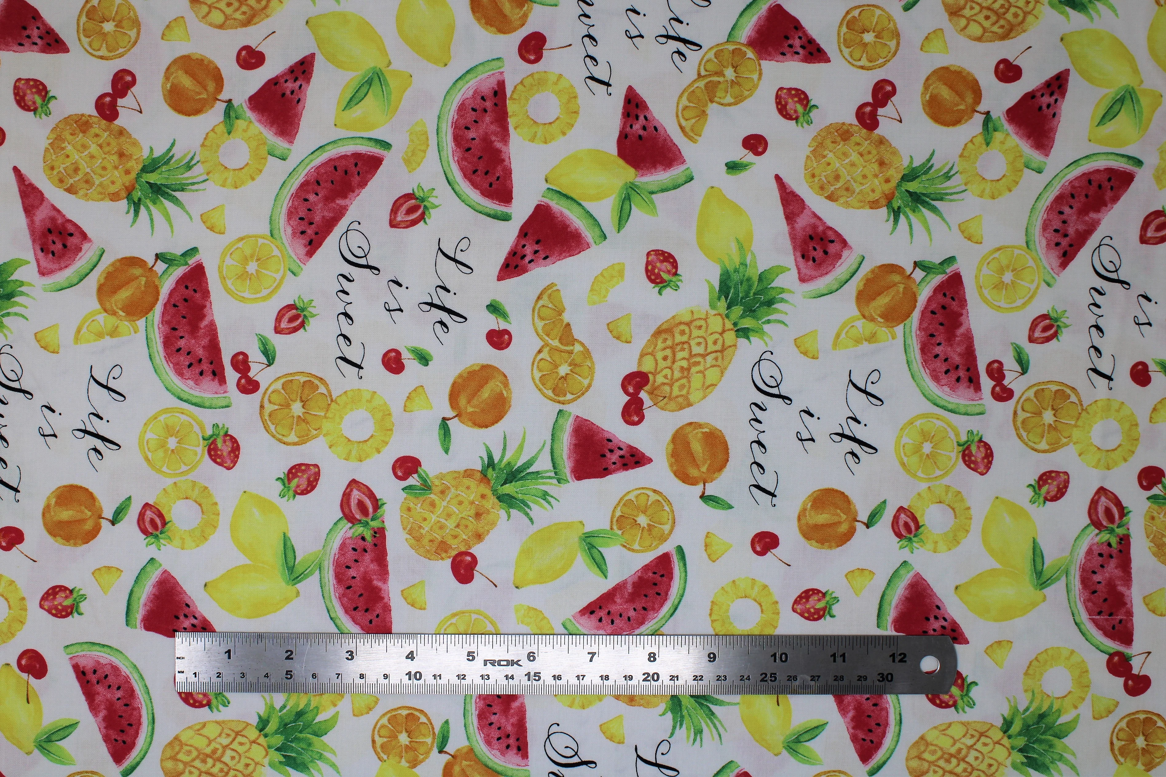 Squeeze The Day - 45" - 100% Cotton - Image 3