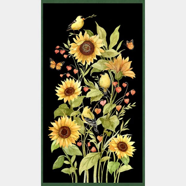 Sunflower Splendor - 45" - 100% cotton - Image 2