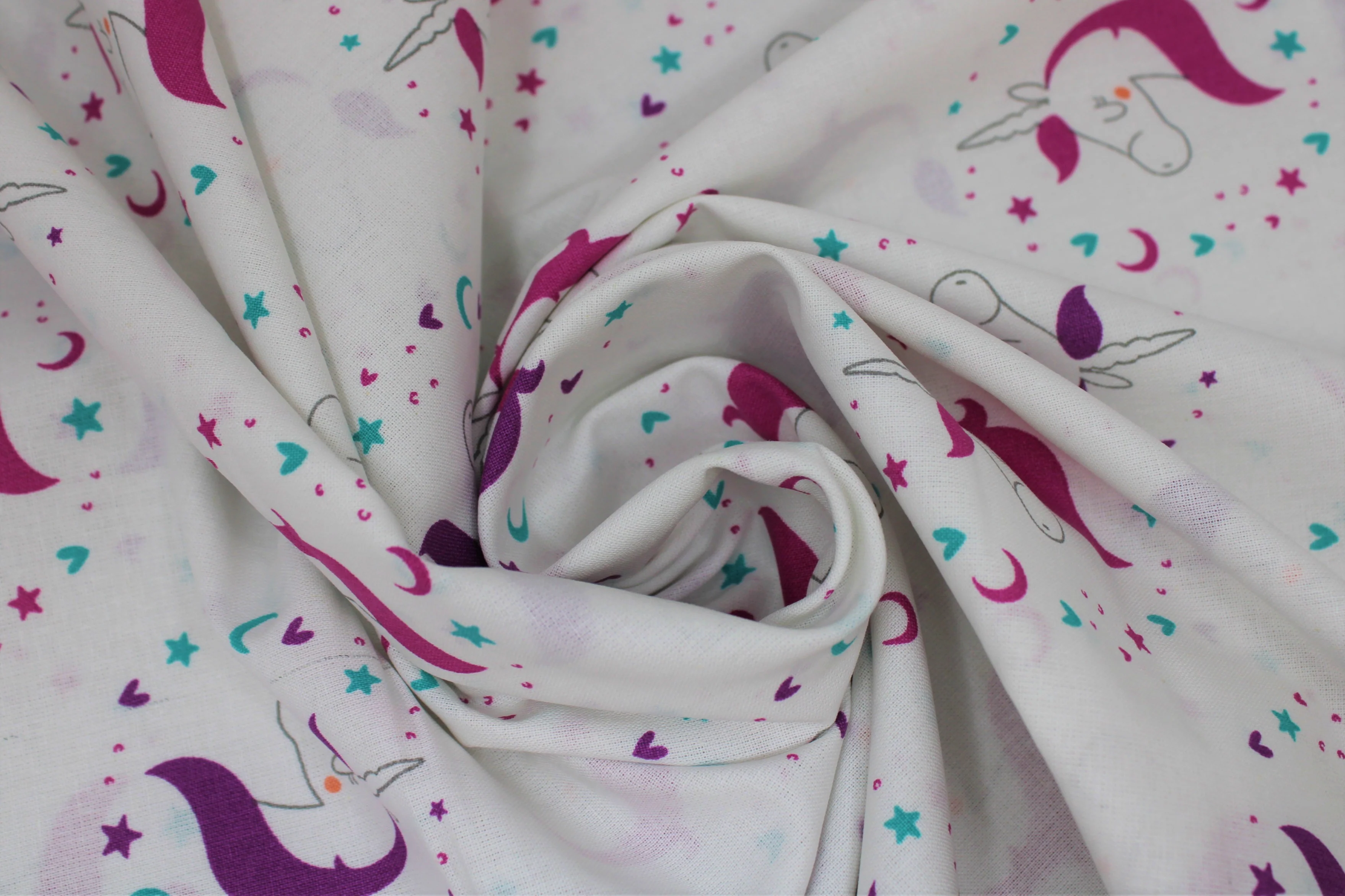 Beautiful Unicorn - 44" - 100% Cotton - Image 3