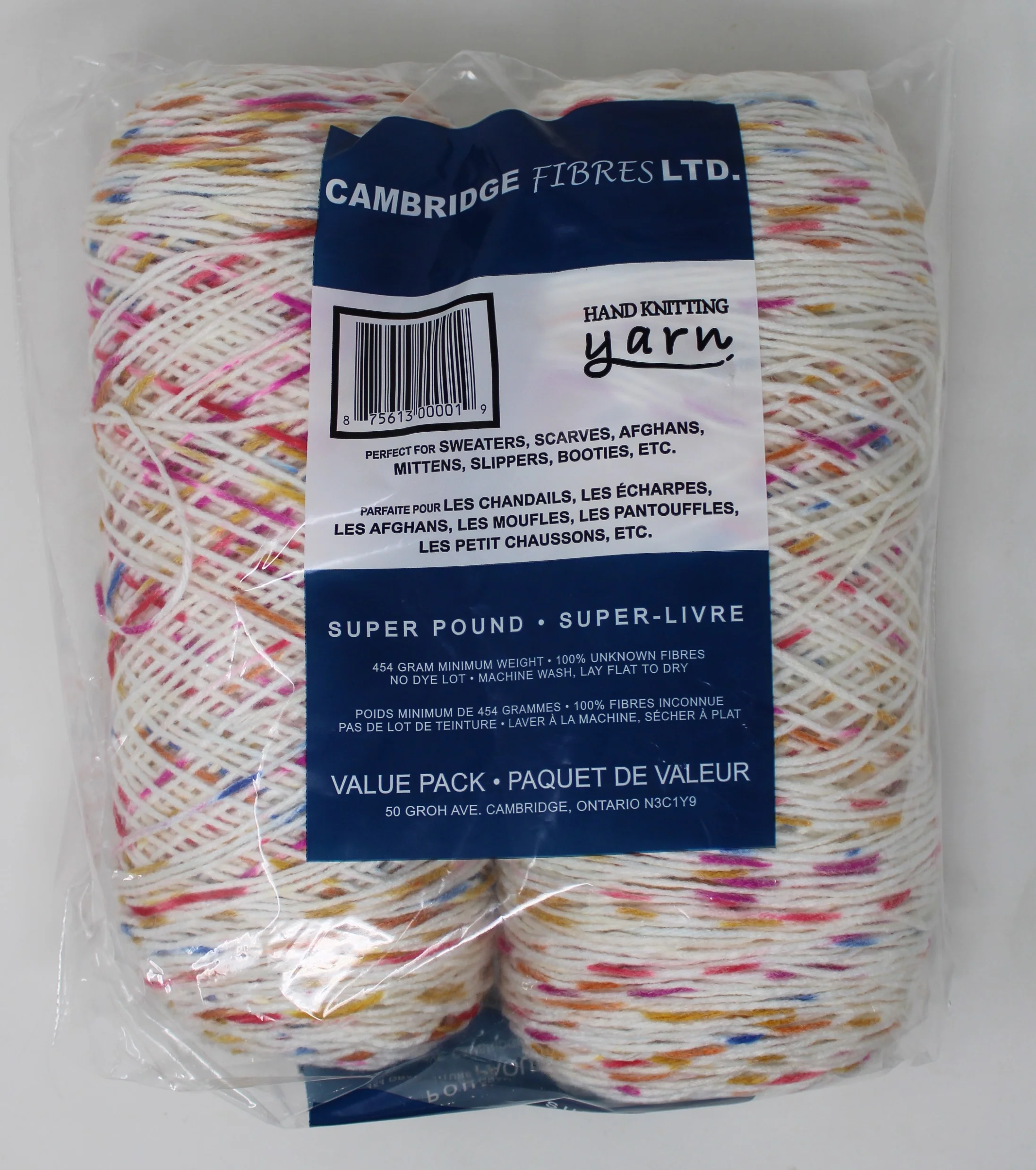 Mill End Yarn - 1 lb Bag - 100% Unknown Fibres - Cambridge Fibres - Image 30