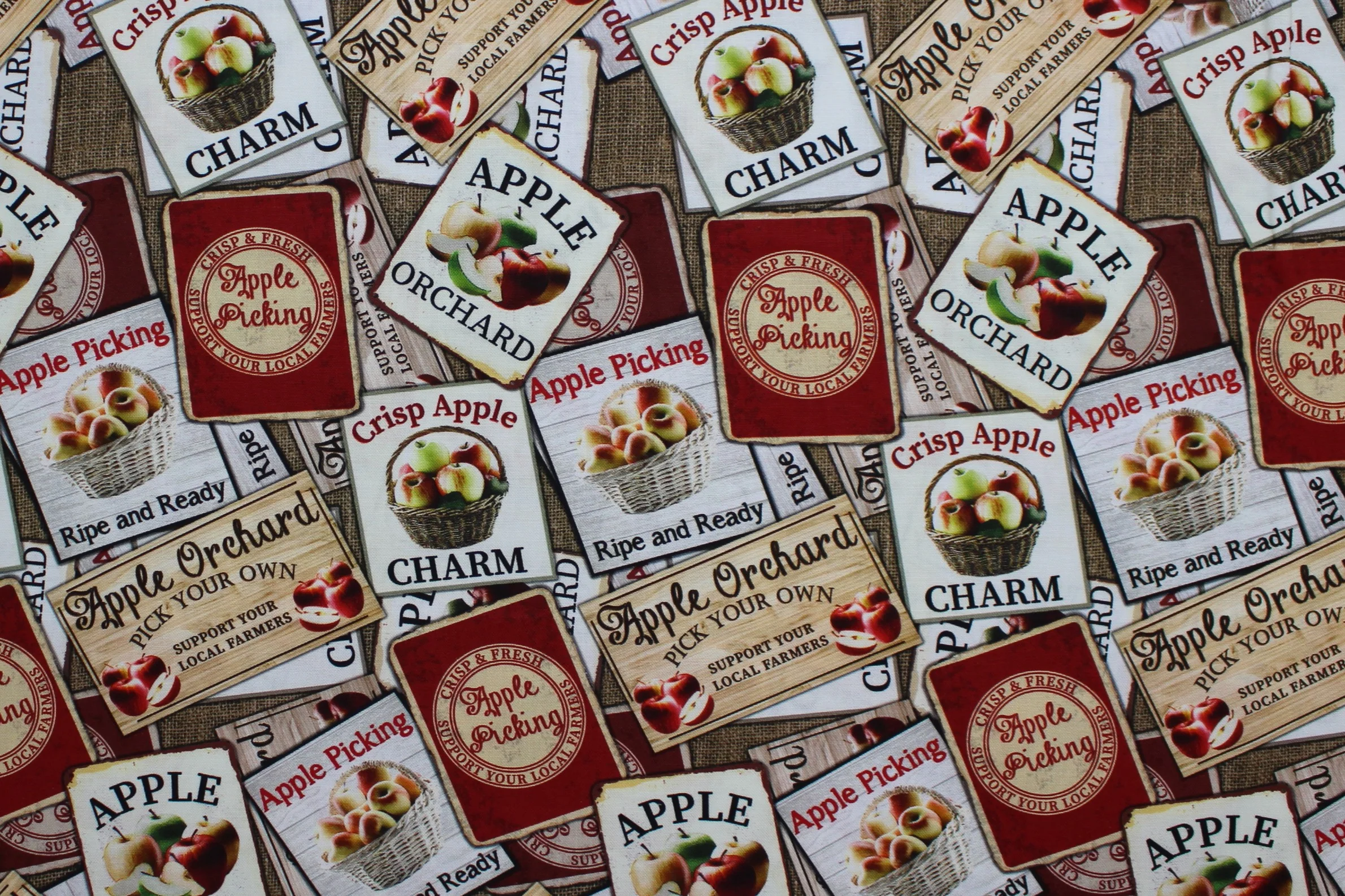 Apple Orchards - 45" - 100% cotton - Image 2