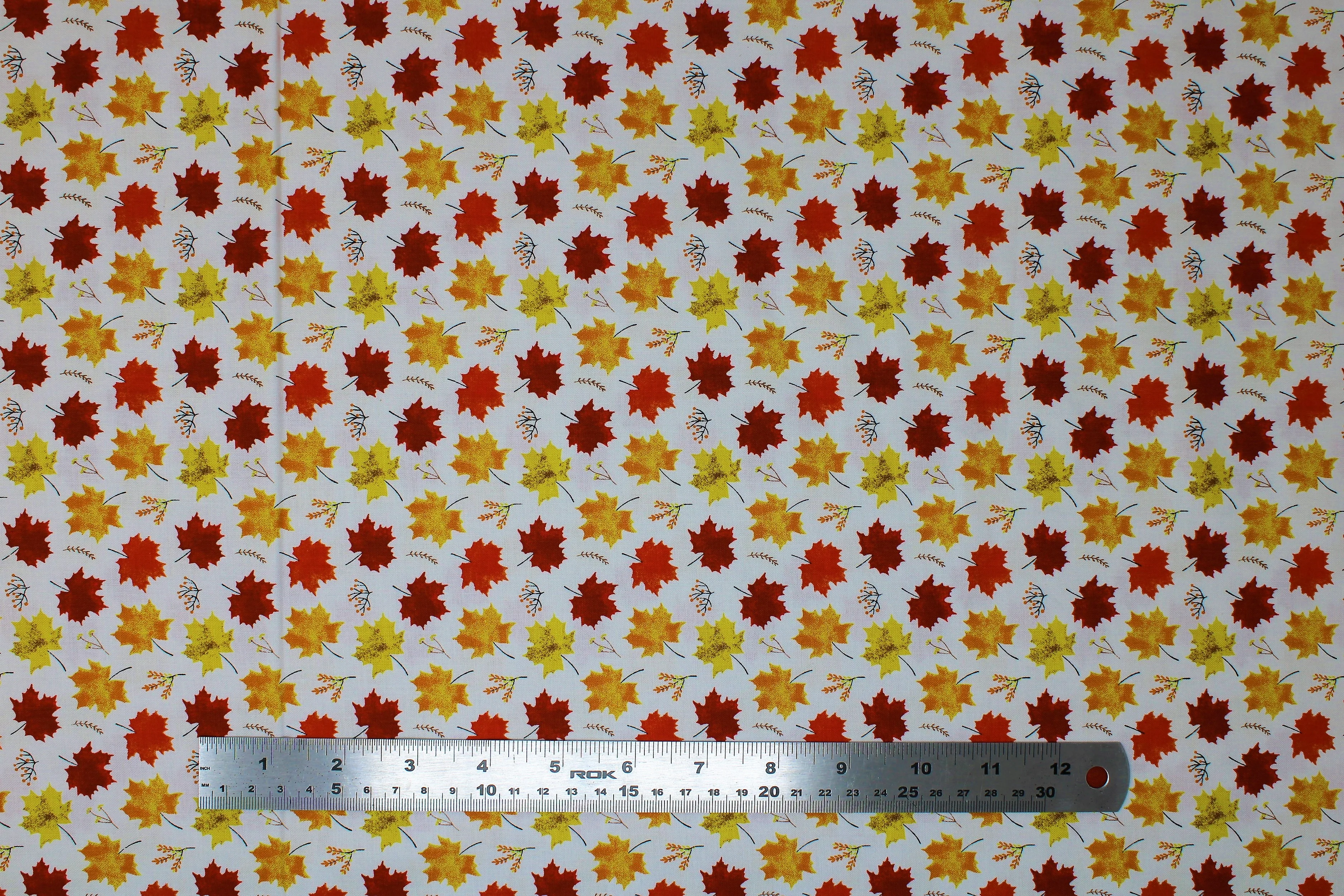 Canadian Autumn - 44" - 100% Cotton - Image 6