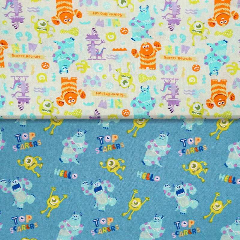 Monsters Inc. - 45" - 100% Cotton