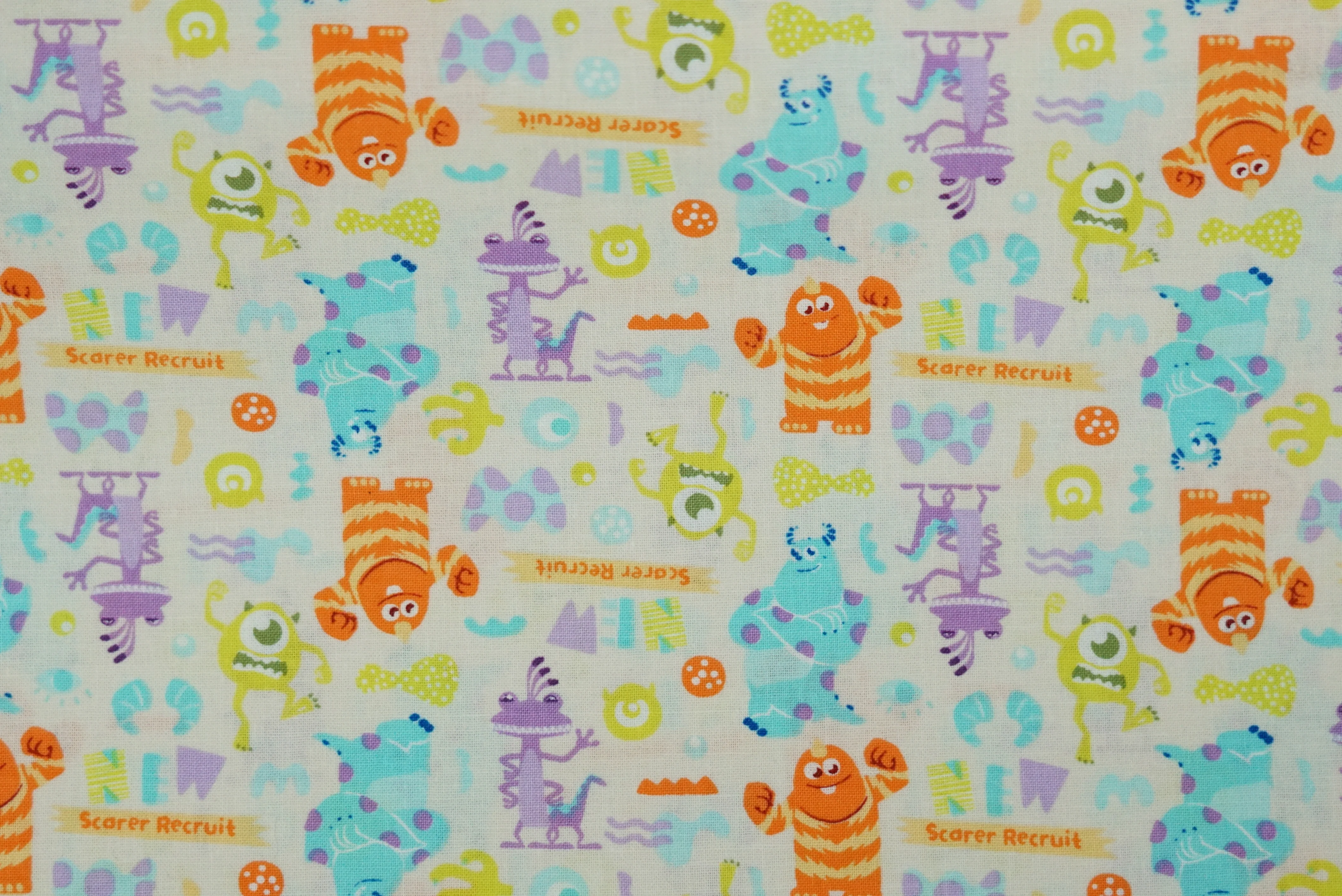 Monsters Inc. - 45" - 100% Cotton - Image 2