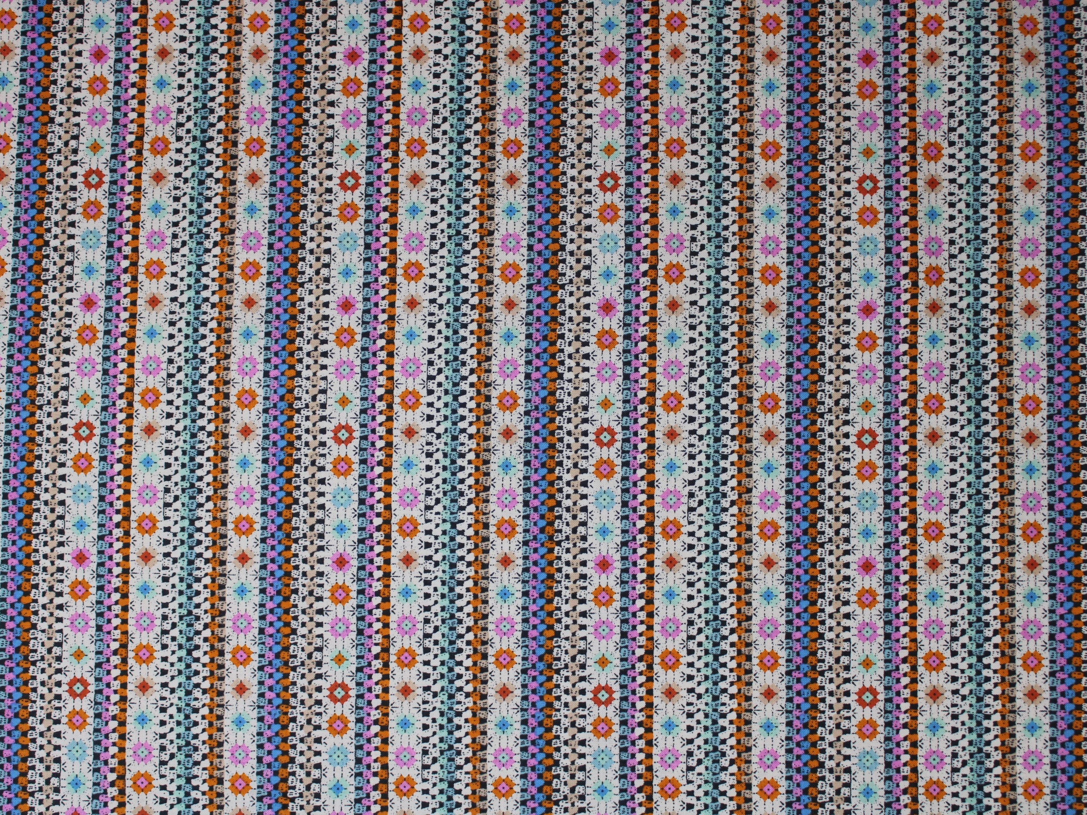 Not Your Granny's Squares - 45" - 100% cotton - Image 8