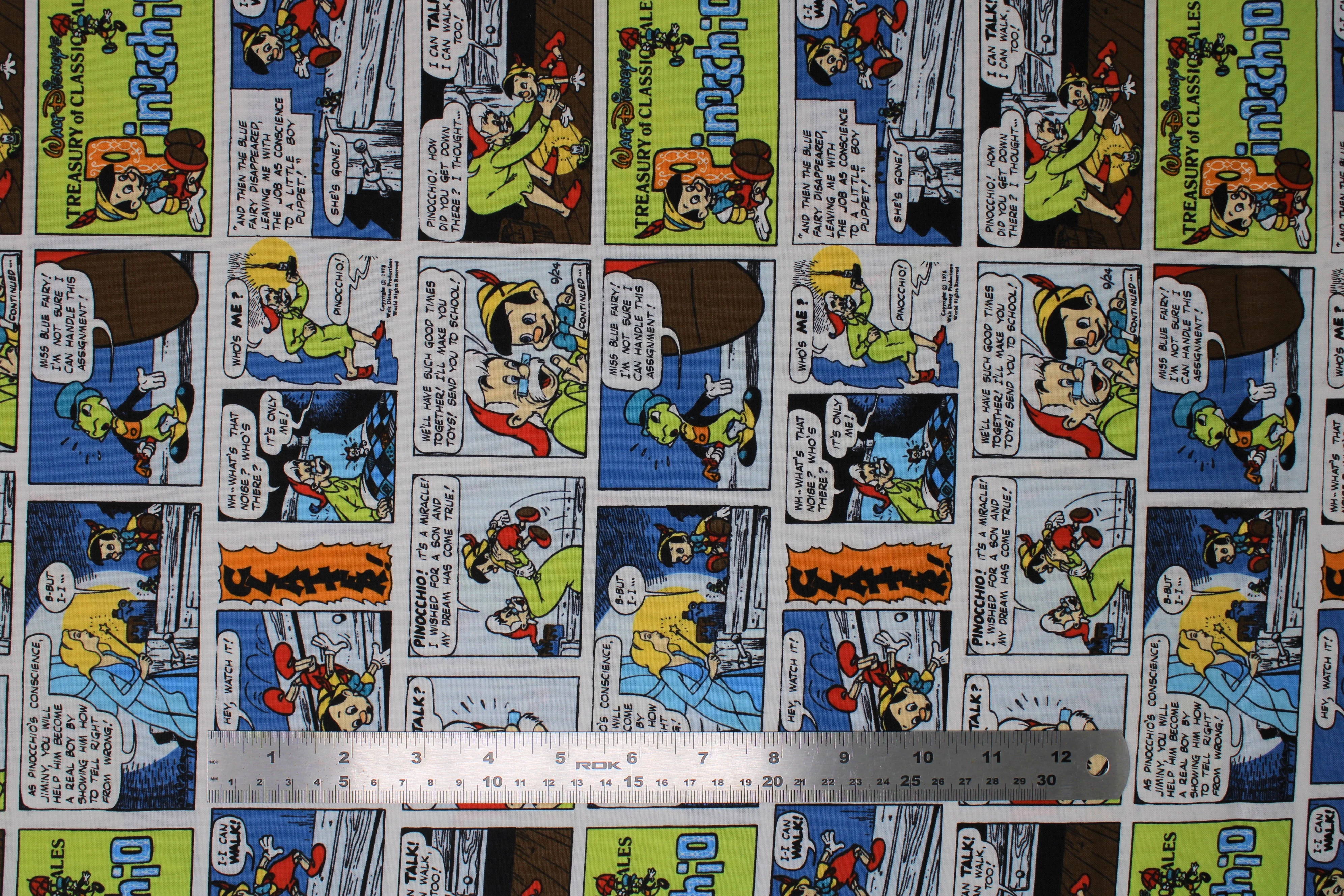 Pinocchio - 44" - 100% Cotton - Image 2