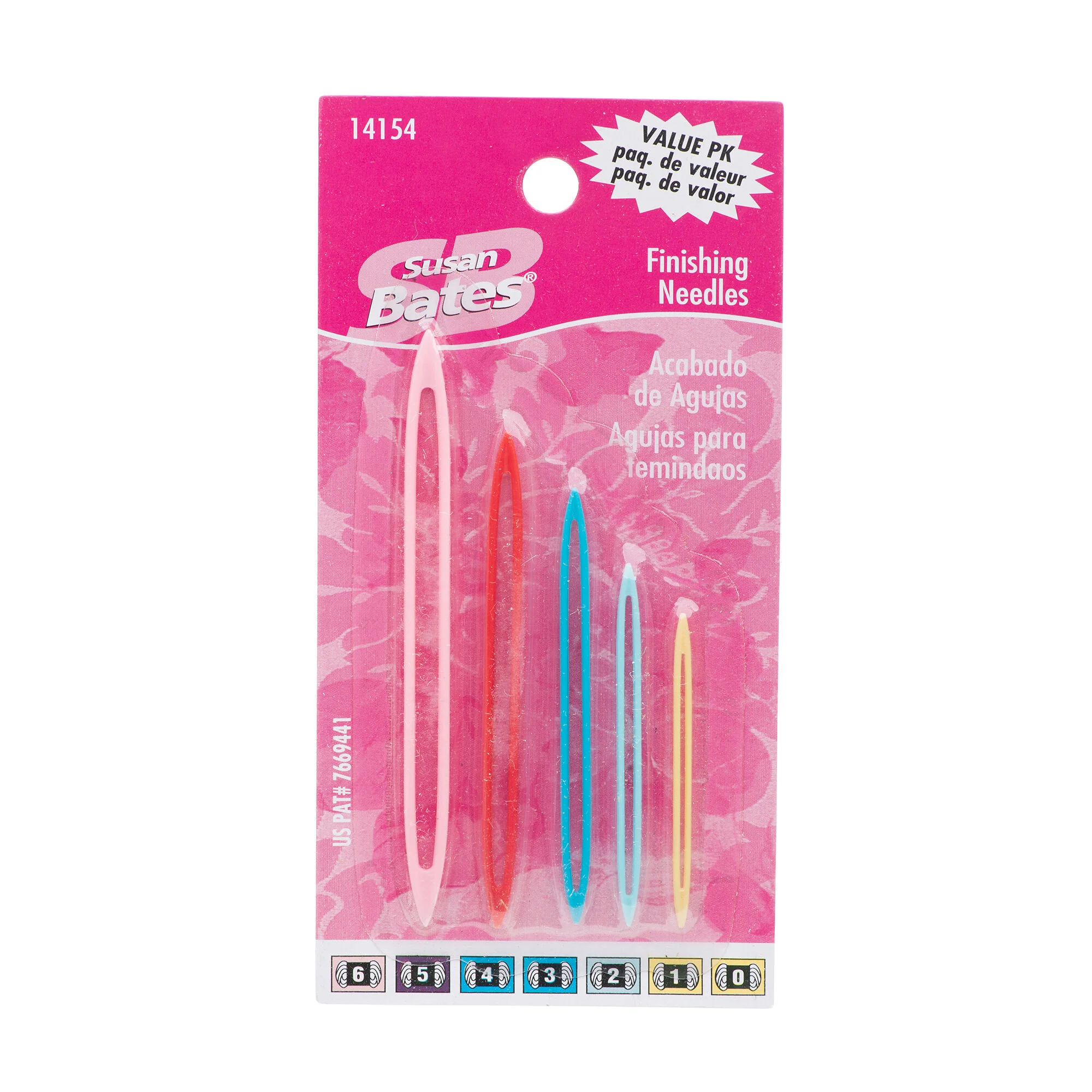Finishing Needles - 5pcs - Susan Bates