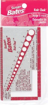 Knit Chek Knit & Crochet Gauge - Susan Bates