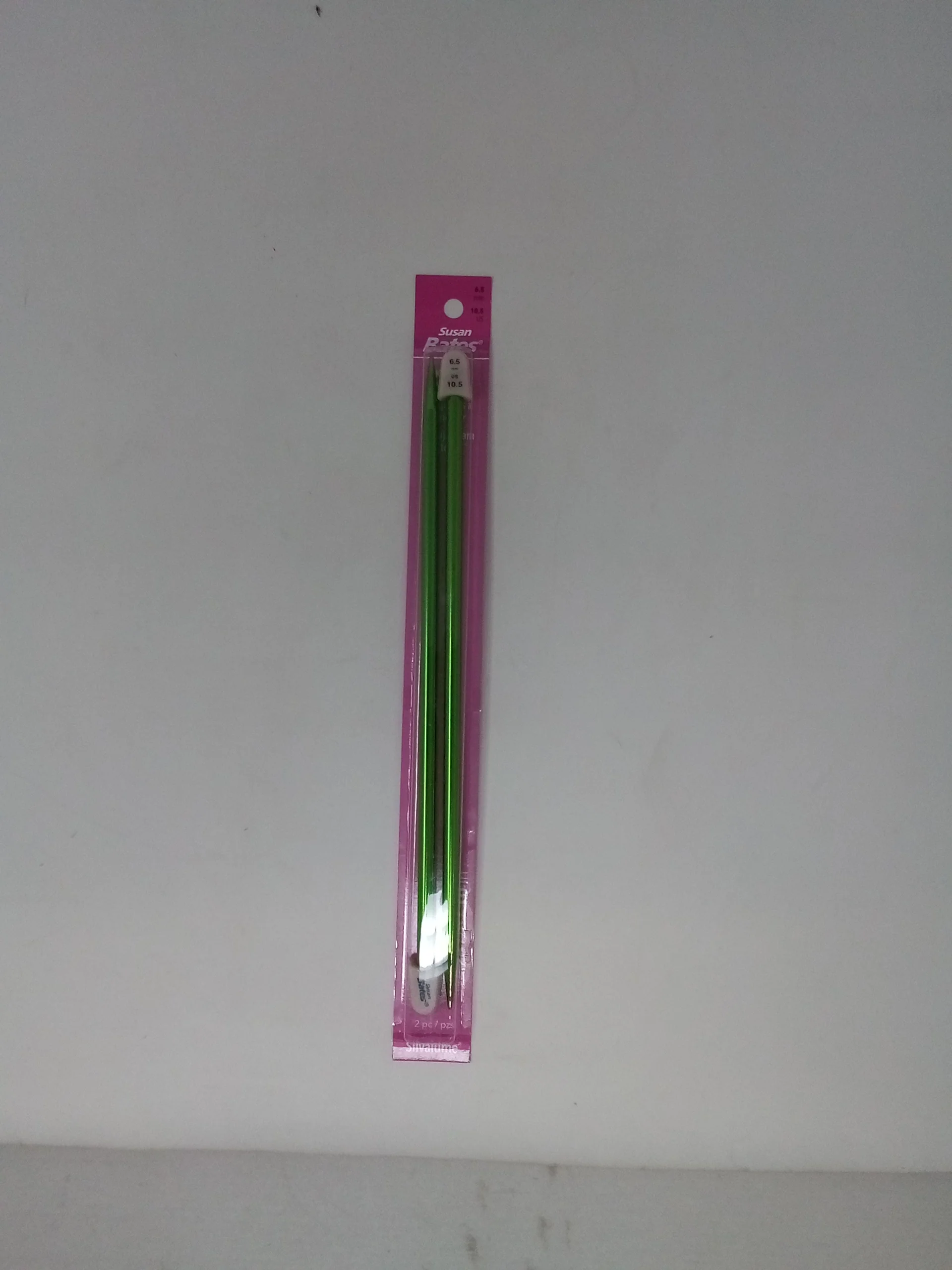 Aluminum Knitting Needles - 10" (25cm) - Silvalume/Susan Bates - Image 14