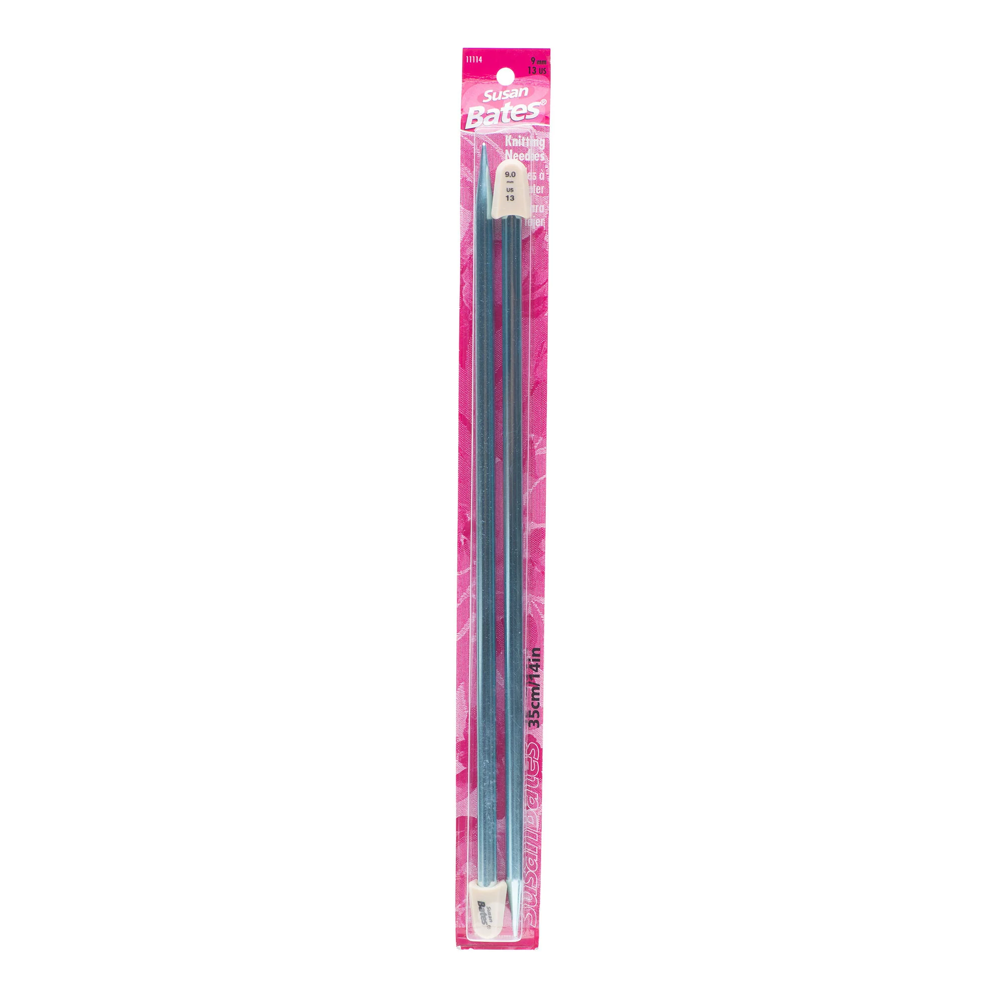 Aluminum Knitting Needles - 14"/35cm - Silvalume/Susan Bates - Image 13