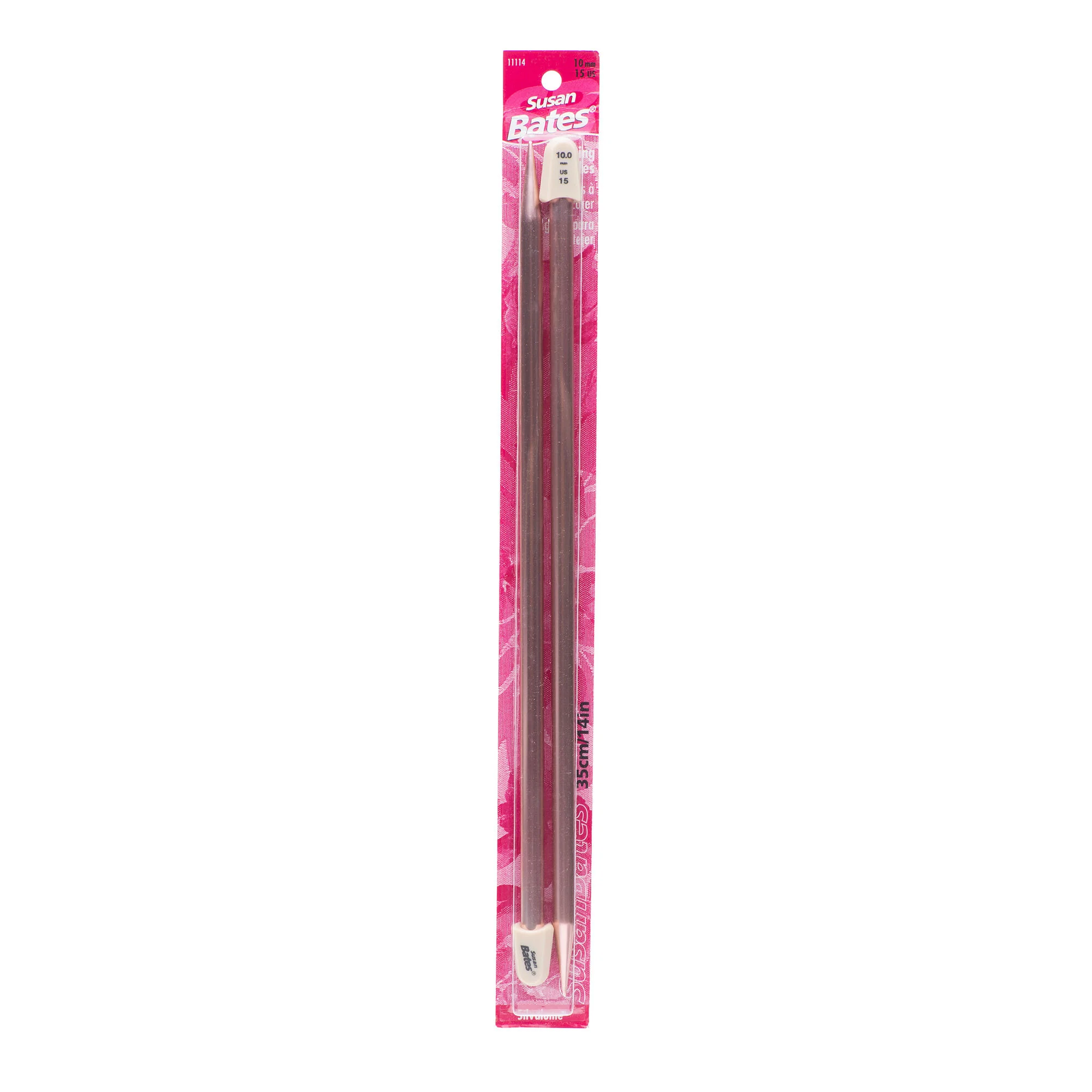 Aluminum Knitting Needles - 14"/35cm - Silvalume/Susan Bates - Image 14