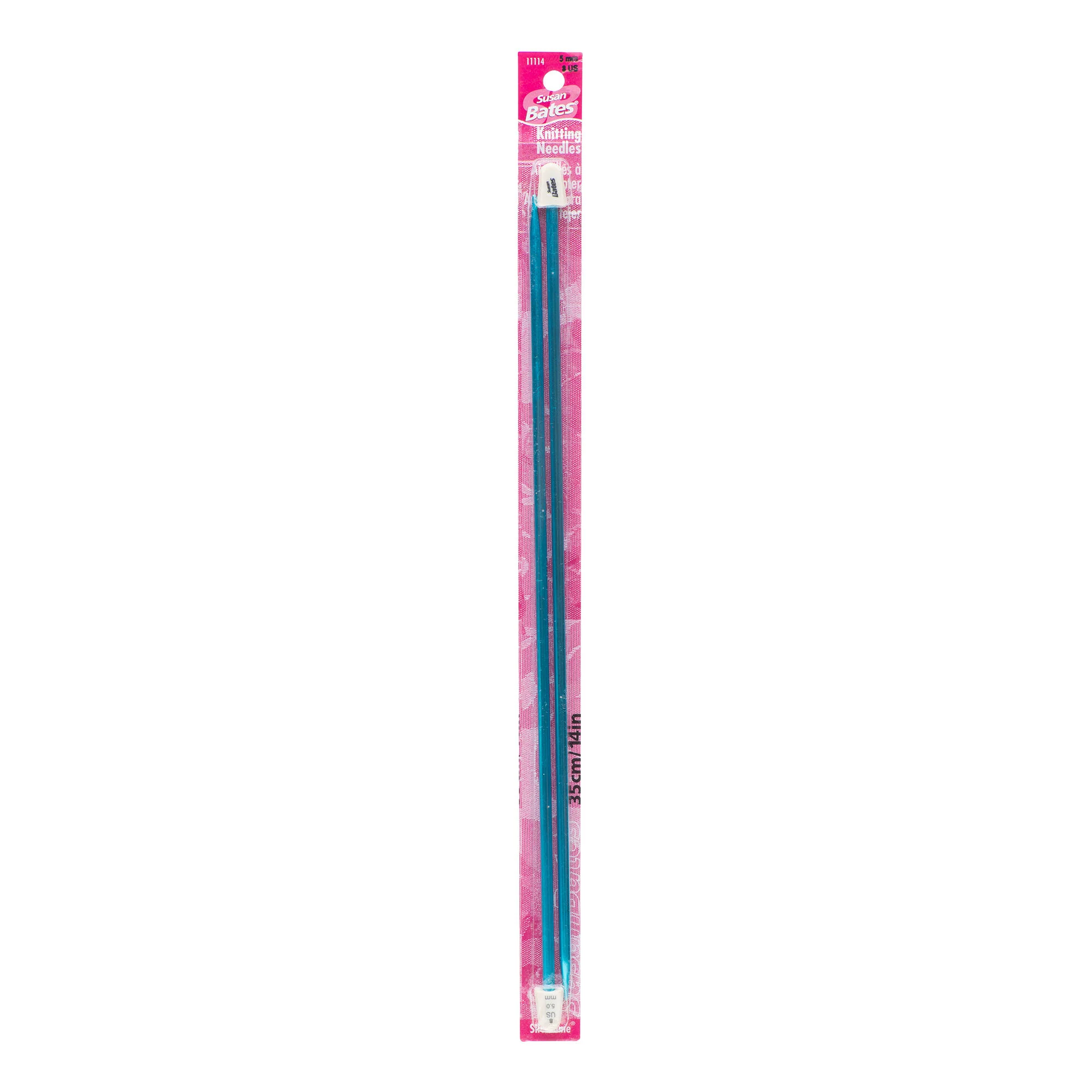 Aluminum Knitting Needles - 14"/35cm - Silvalume/Susan Bates - Image 8