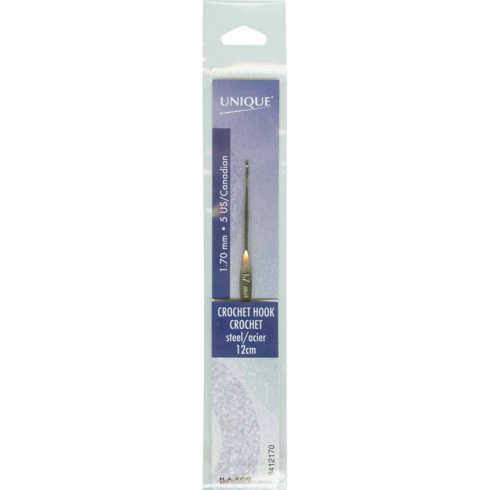 Crochet Hook 12cm Steel - UNIQUE - Image 11