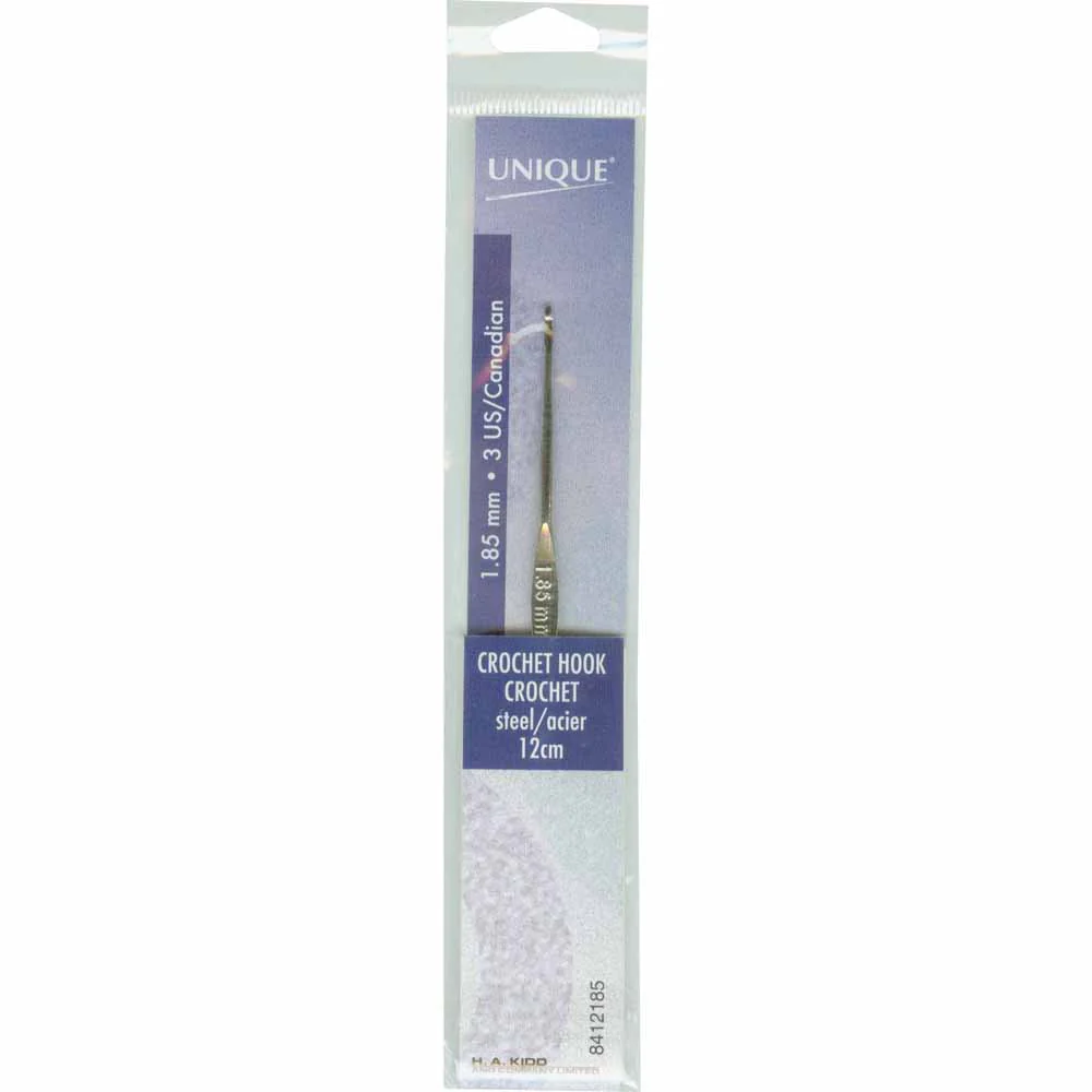Crochet Hook 12cm Steel - UNIQUE - Image 13