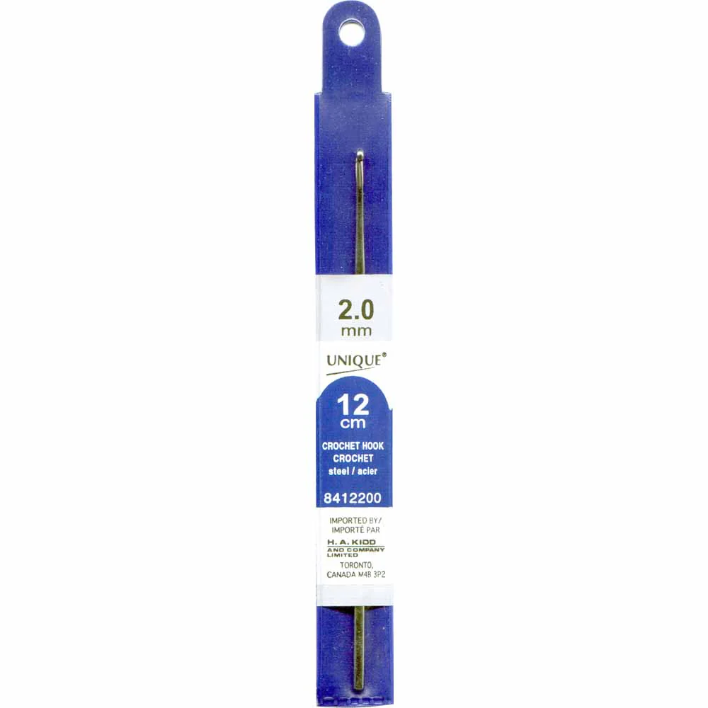 Crochet Hook 12cm Steel - UNIQUE - Image 14