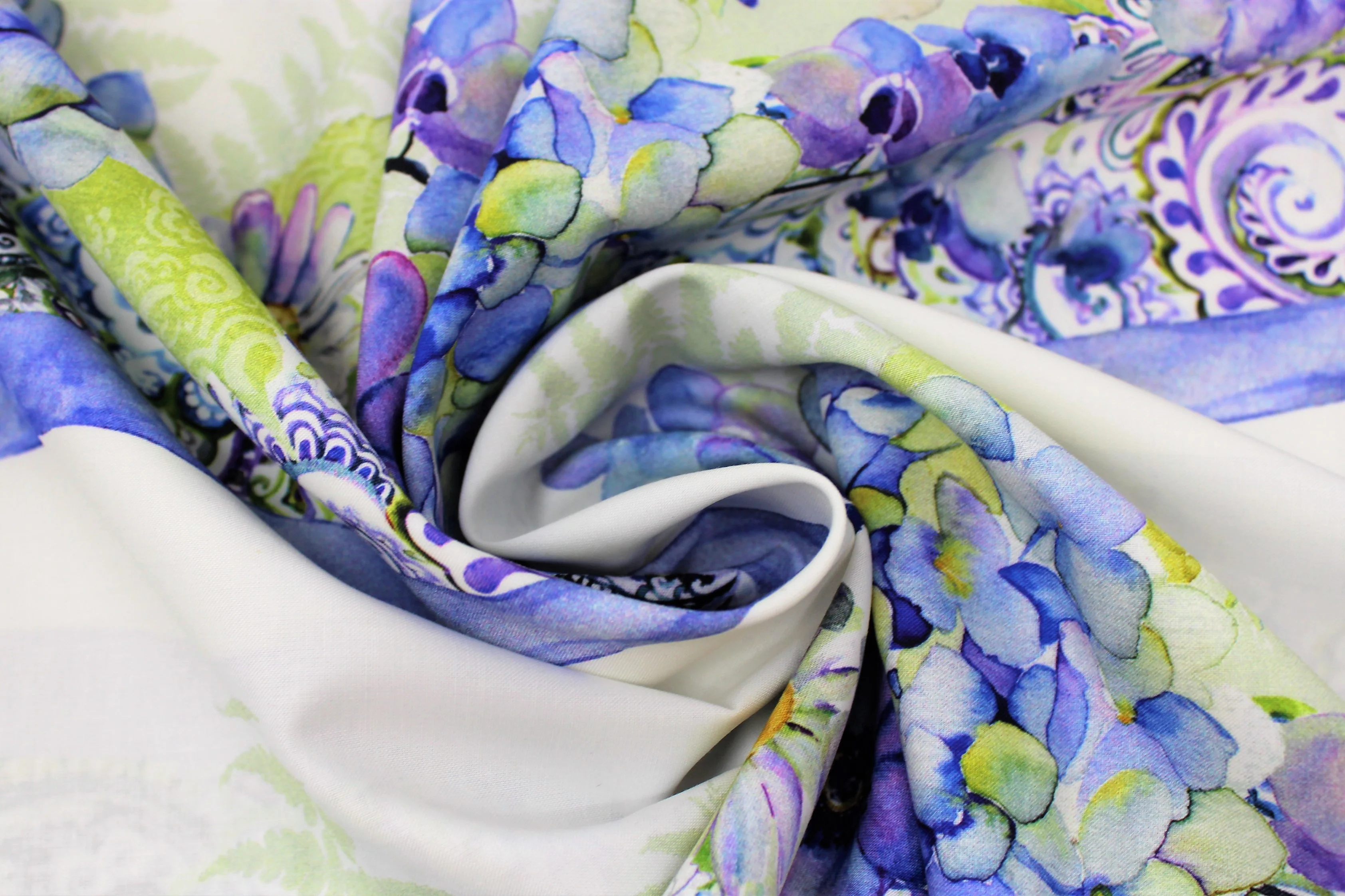 Floral Stripe - 45" - 100% Cotton - Image 3