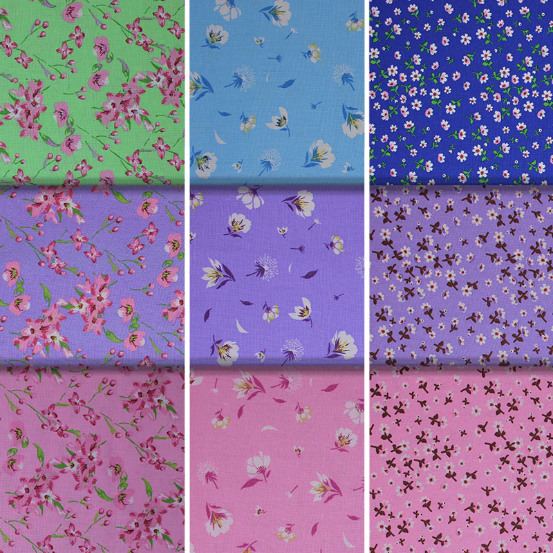 Flowers - 44/45" - 100% Cotton