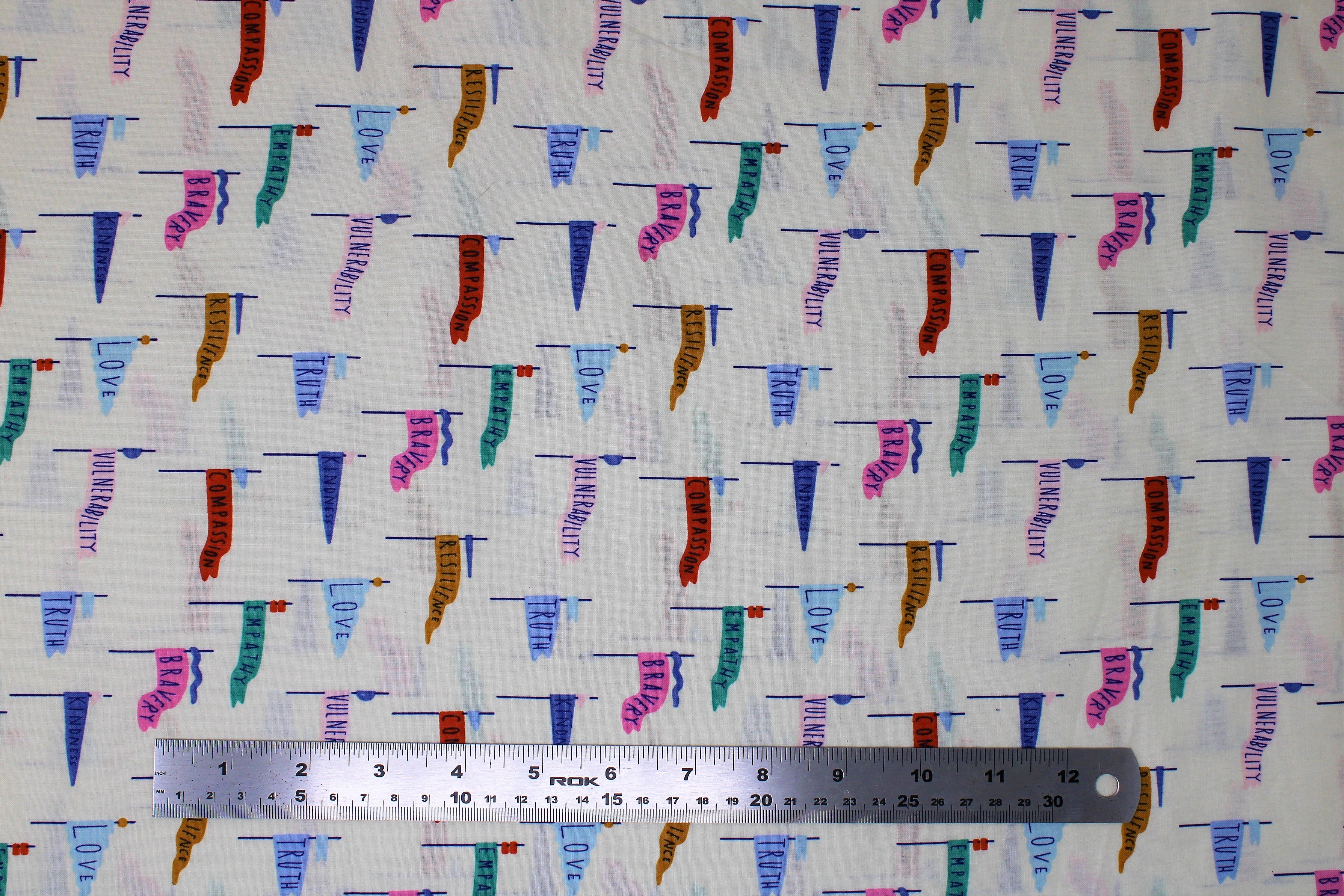 Green Flags - 45" - 100% Cotton - Image 2