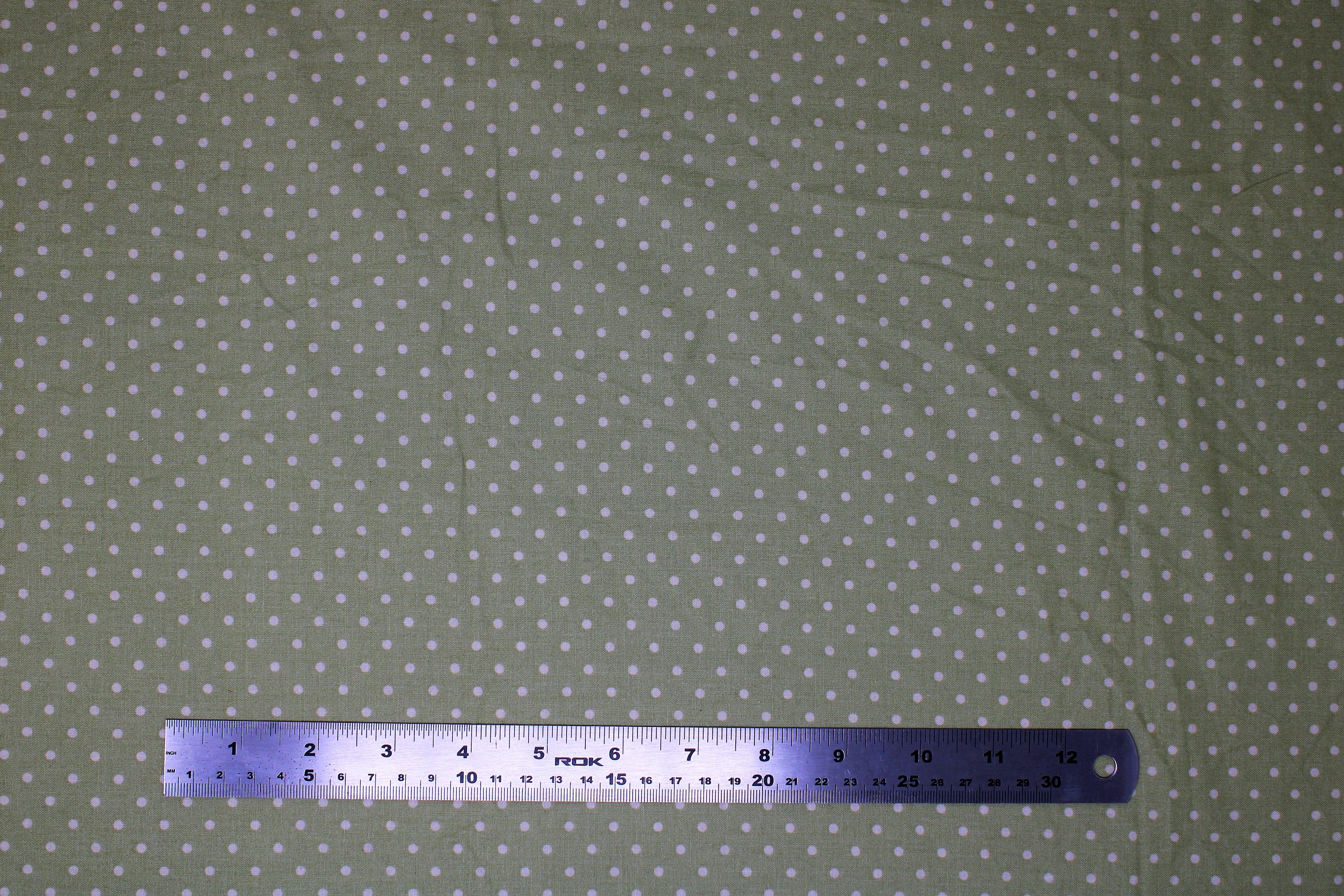 Matcha Dots - 45" - 100% Cotton - Image 2