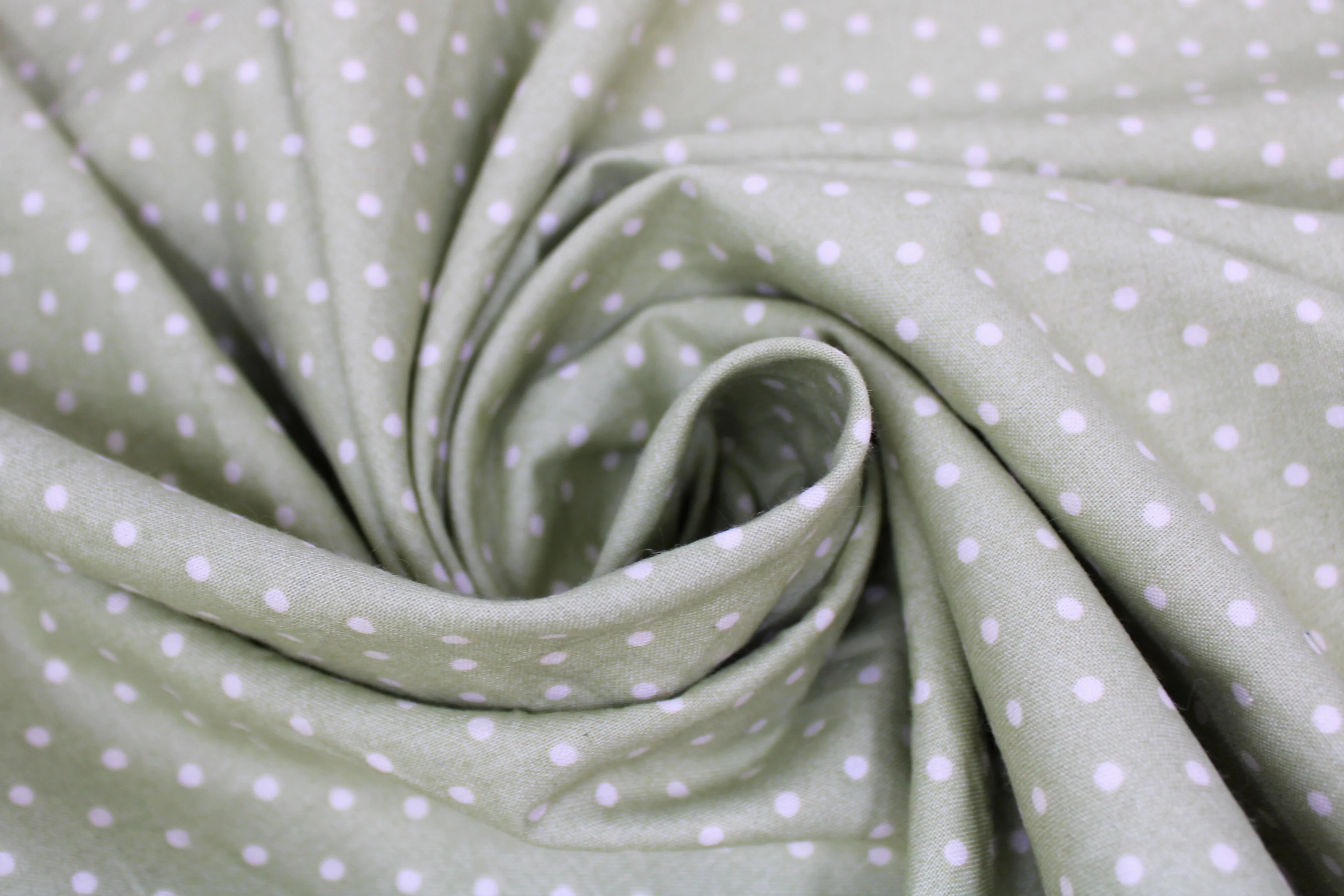Matcha Dots - 45" - 100% Cotton - Image 3
