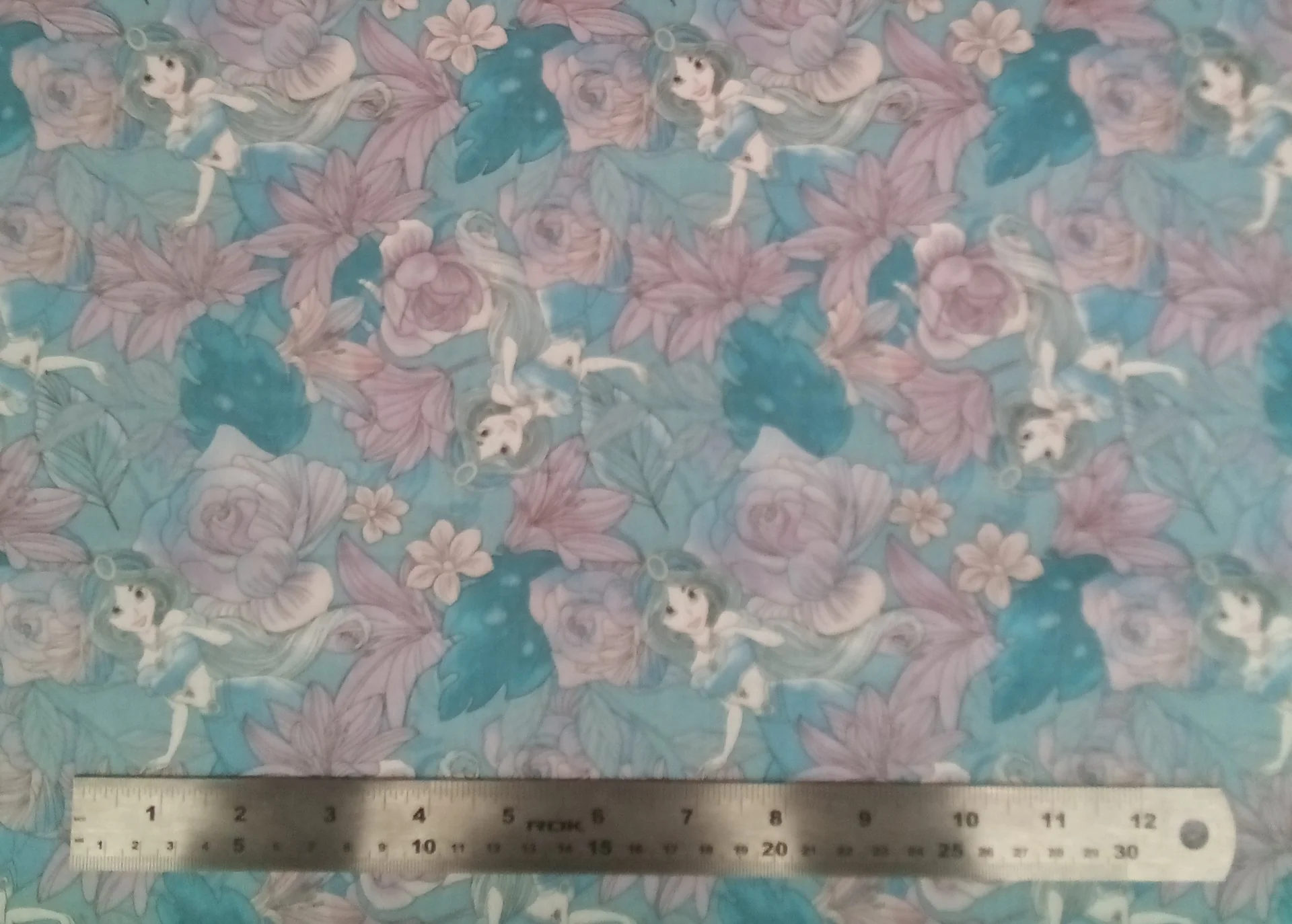 Disney Princess Florals - 45" - 100% Cotton - Image 8